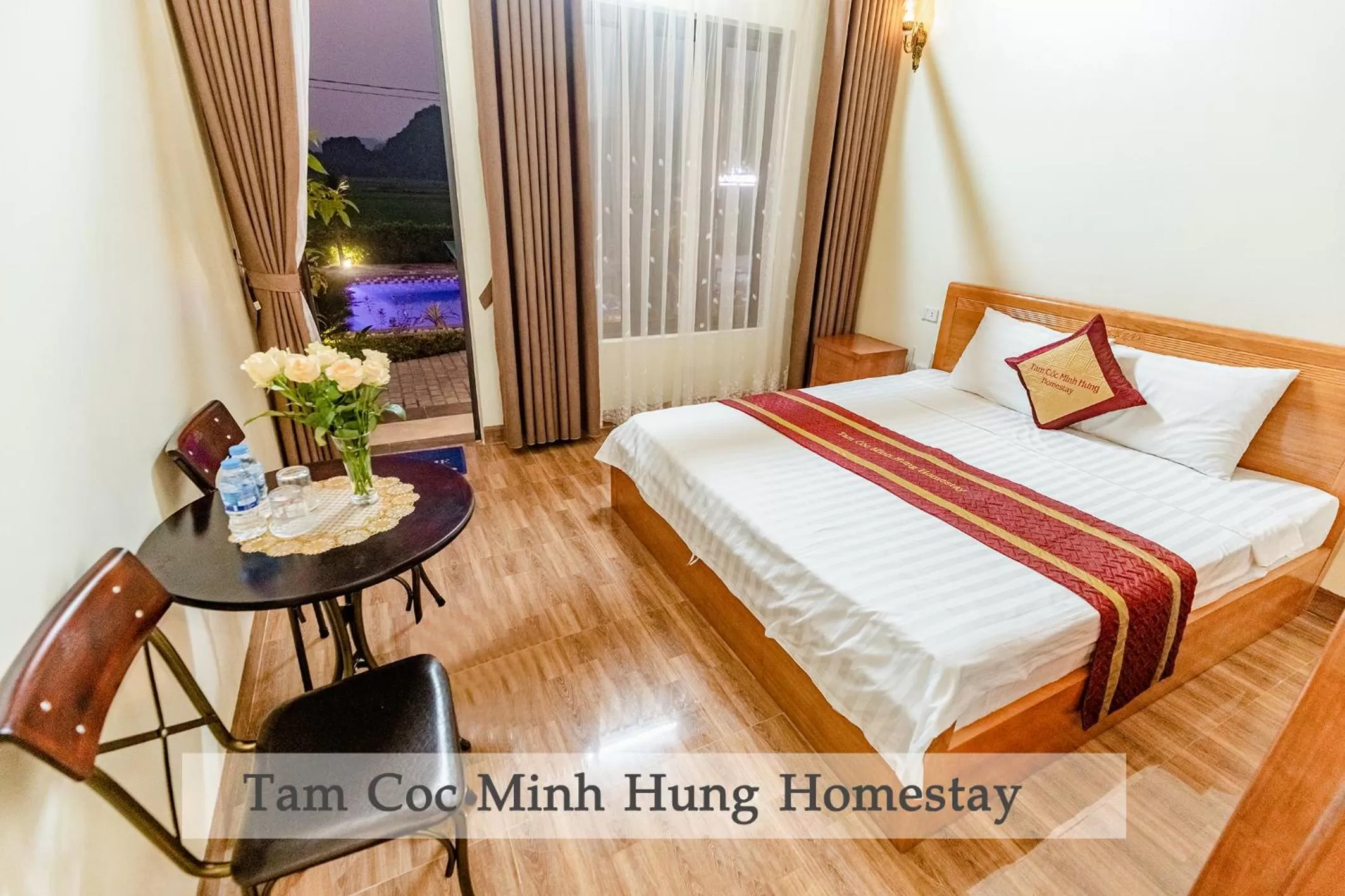 Photo of the whole room, Bed in Tam Coc Minh Hung Homestay
