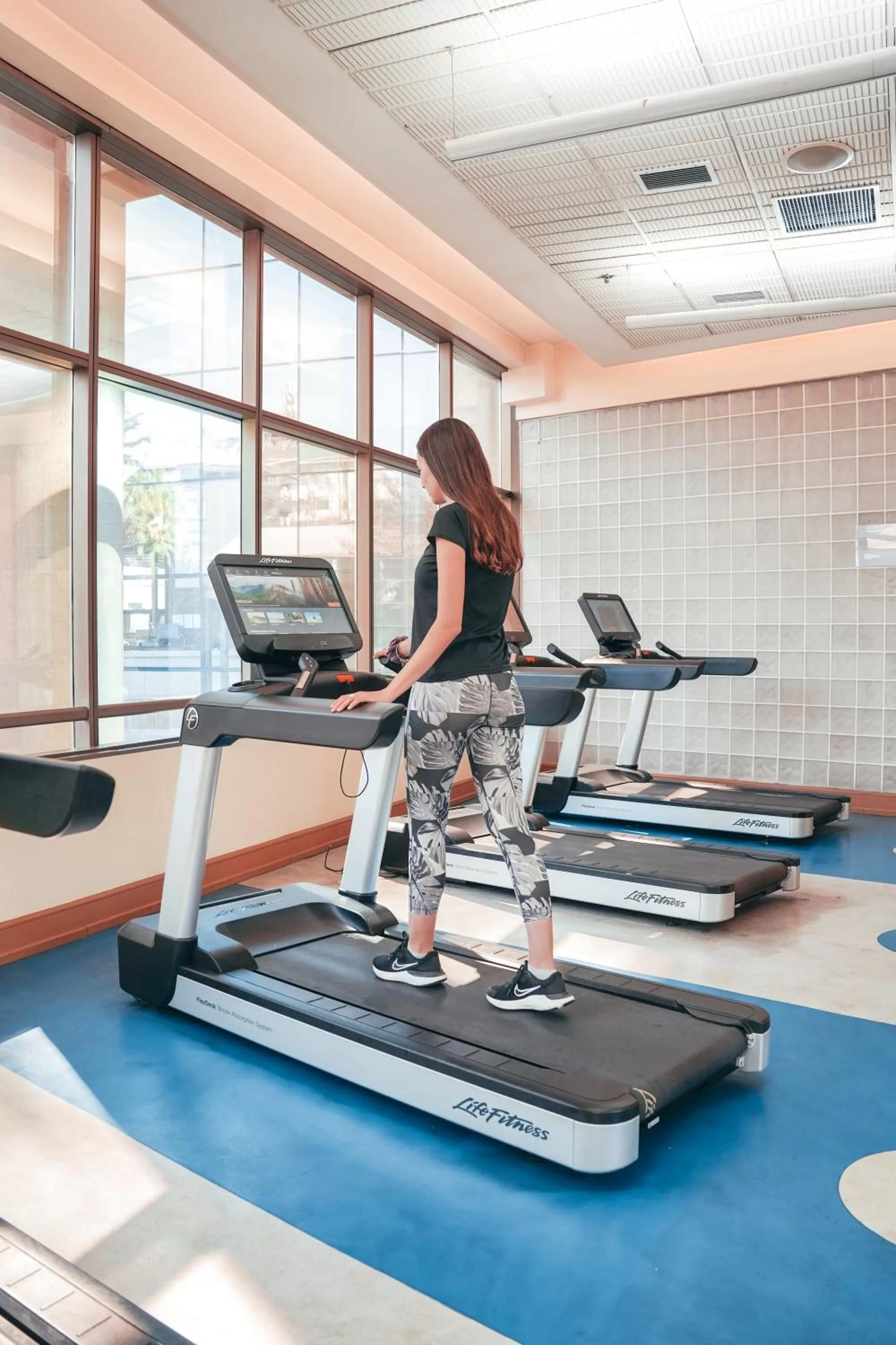 Fitness centre/facilities in Santiago Marriott Hotel