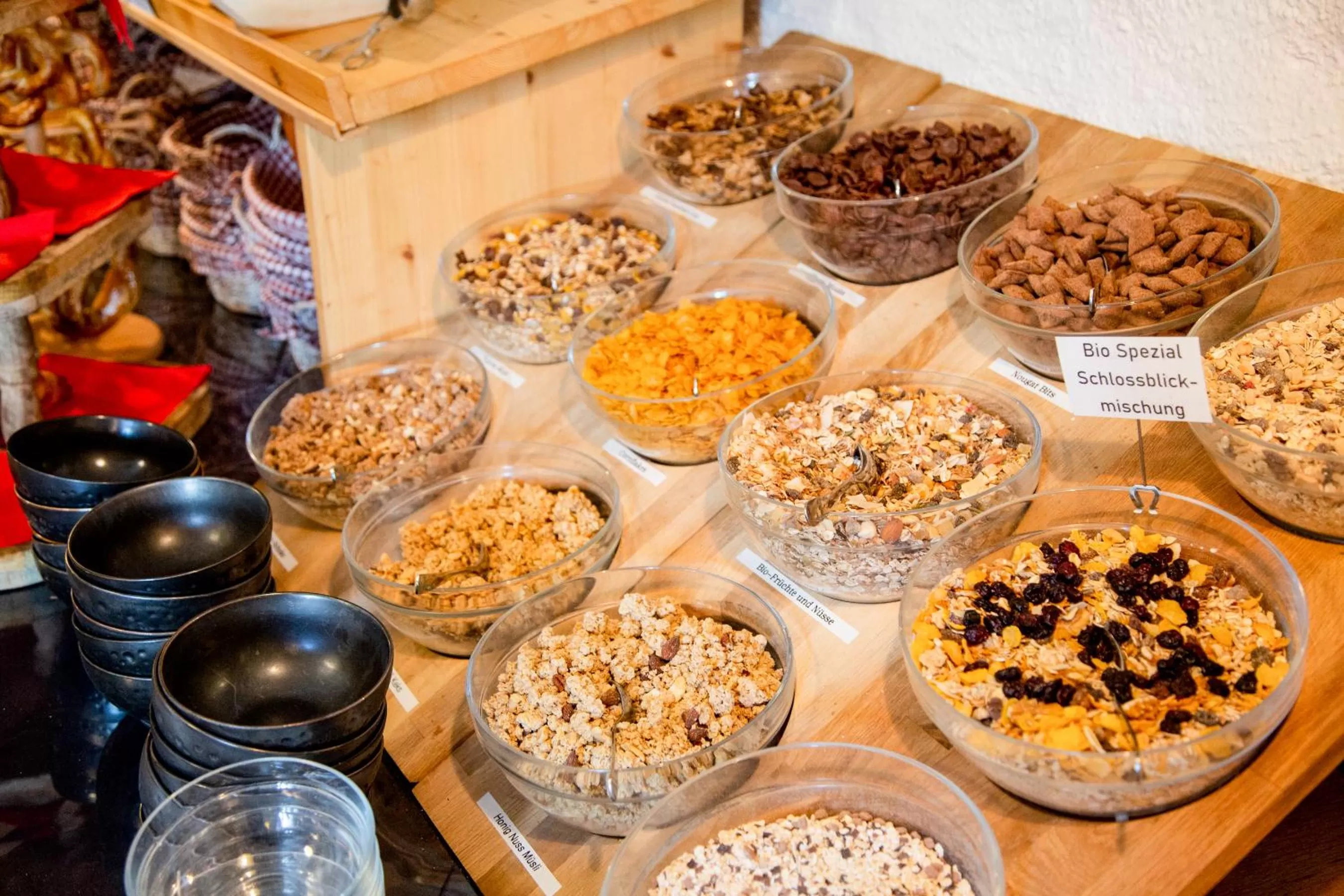 Buffet breakfast in Hotel Schlossblick Chiemsee