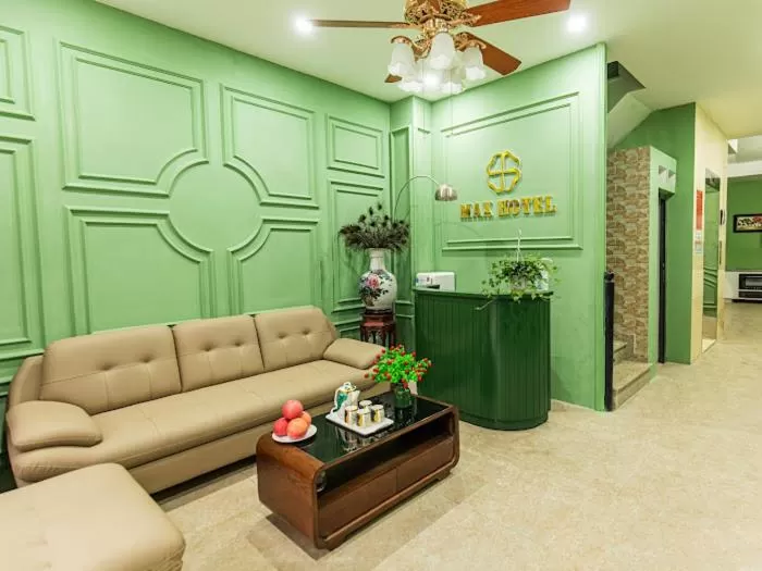 Living room in Madelise Max Hotel