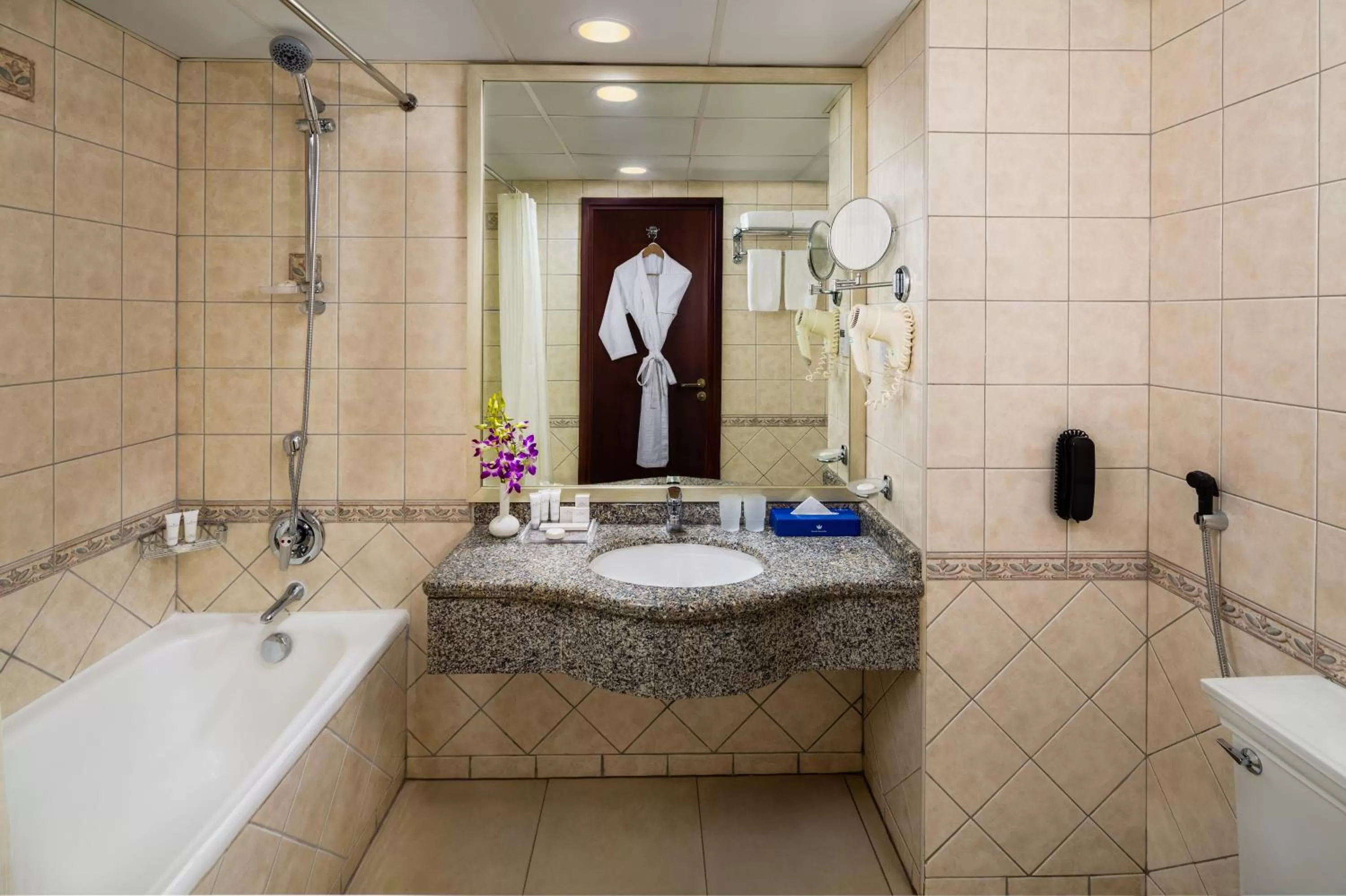 Shower in Savoy Crest Hotel Apartments