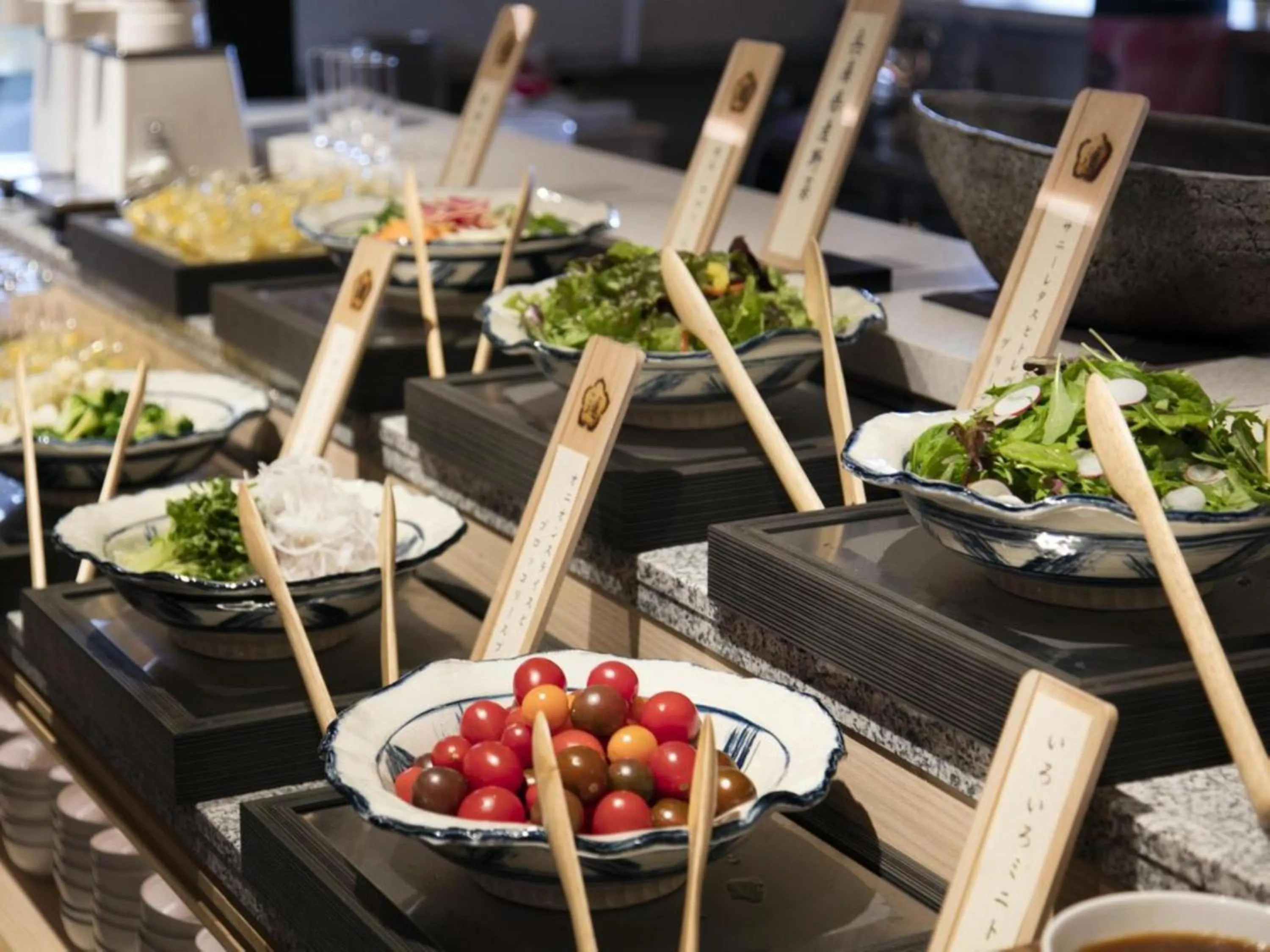 Food close-up in Kobe Minato Onsen Ren