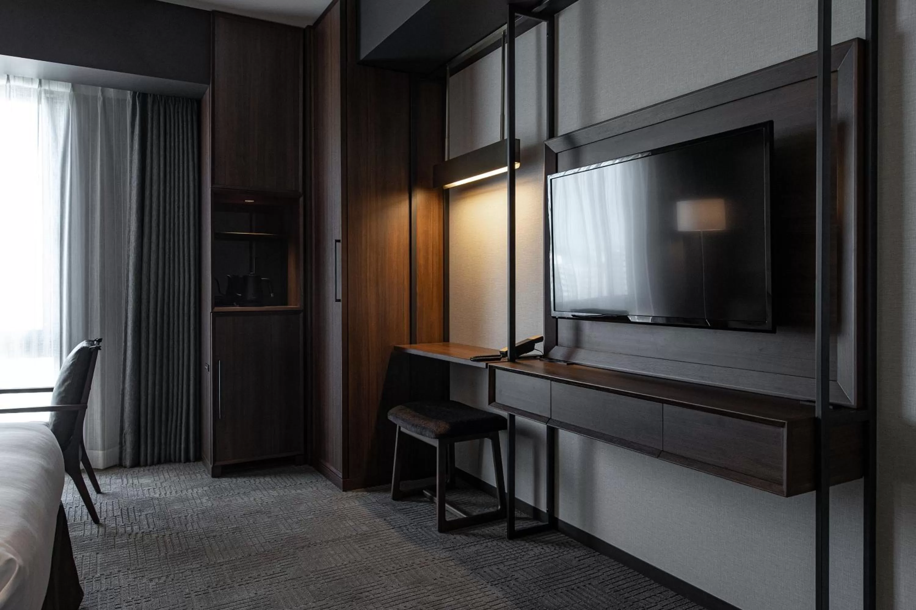 hair dresser, Bed in Hotel Trad Hakata