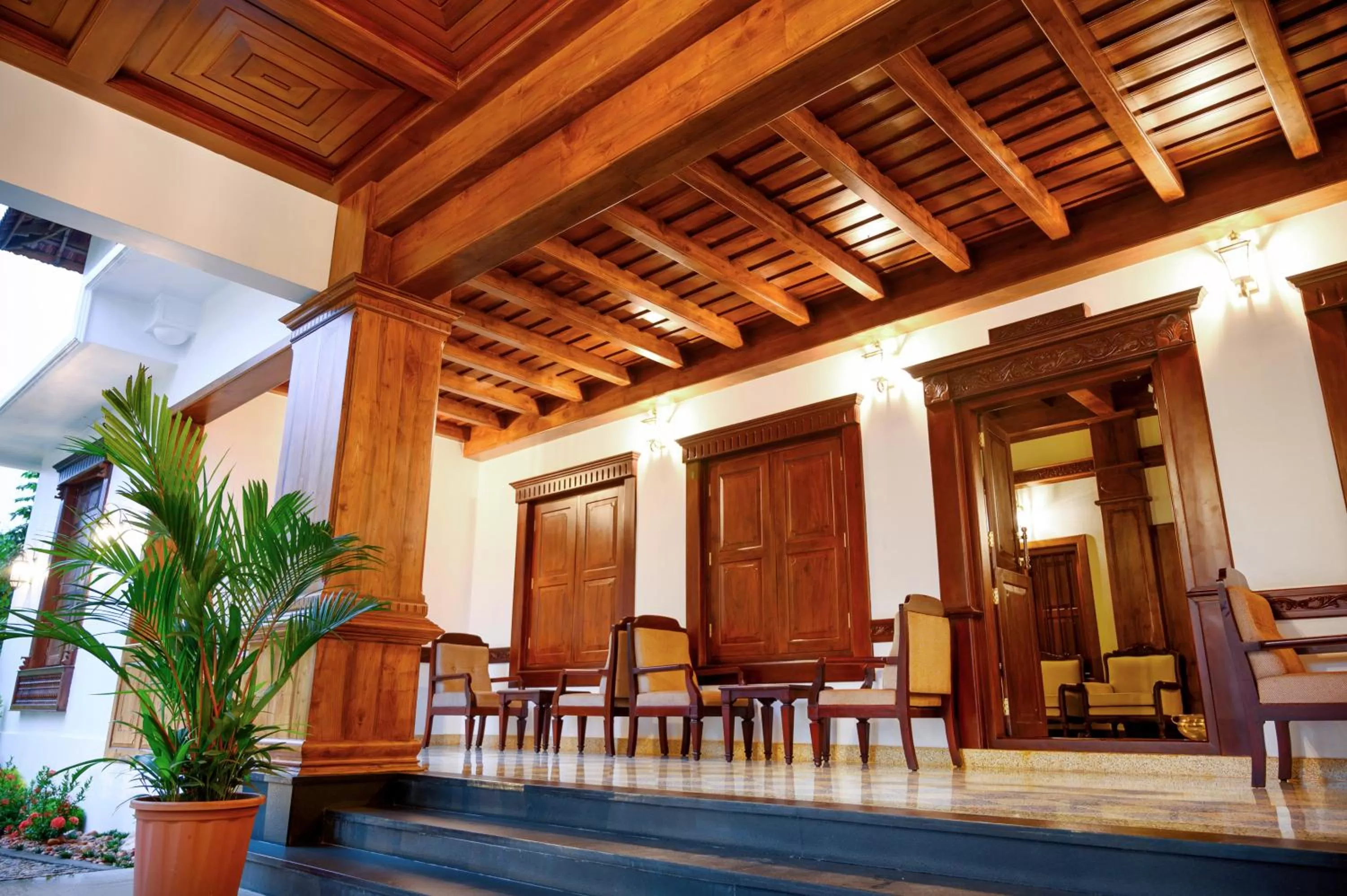 Lobby or reception in Surya Heritage Hotels