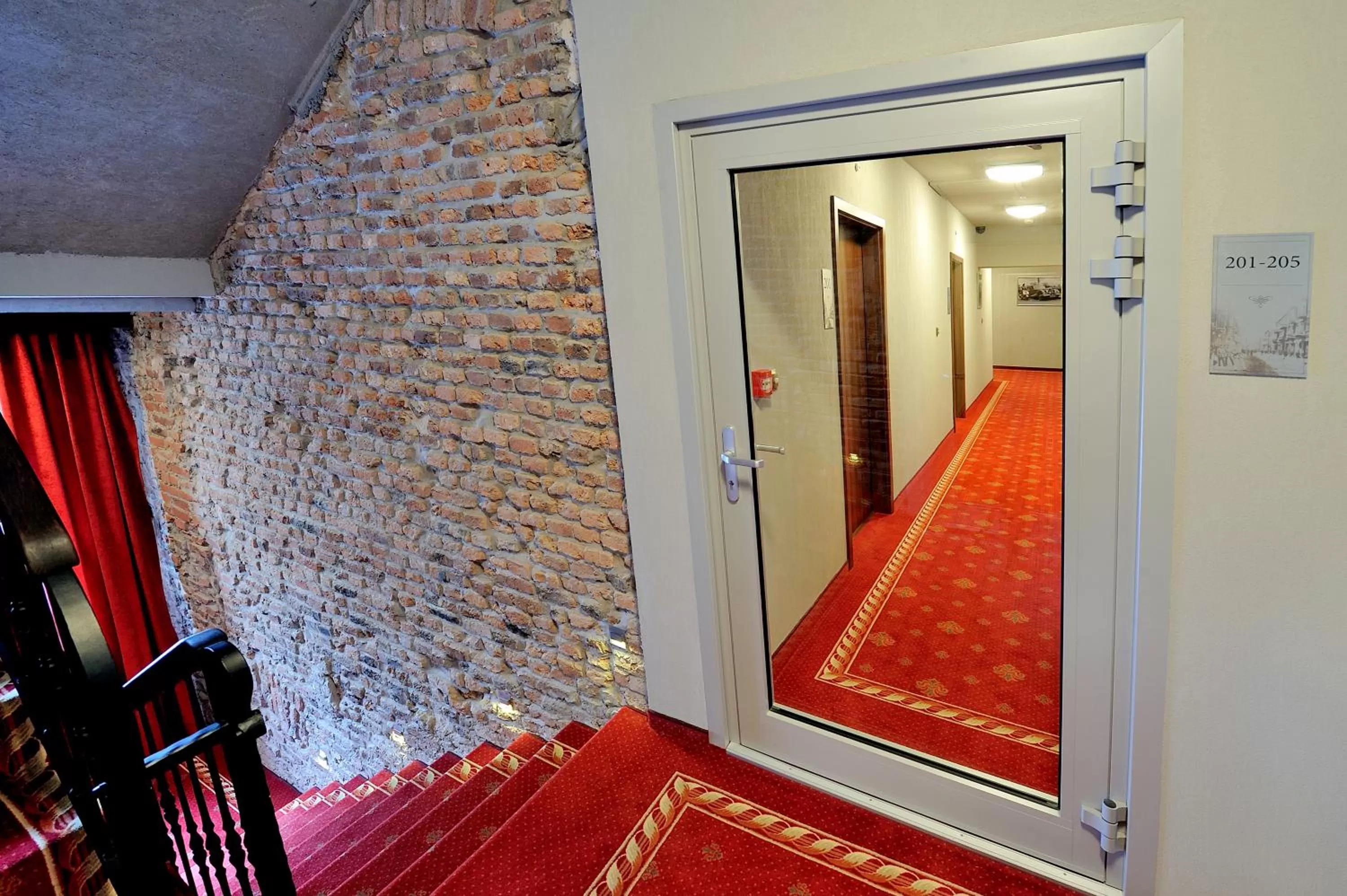 Decorative detail in Hotel Centrum Sosnowiec