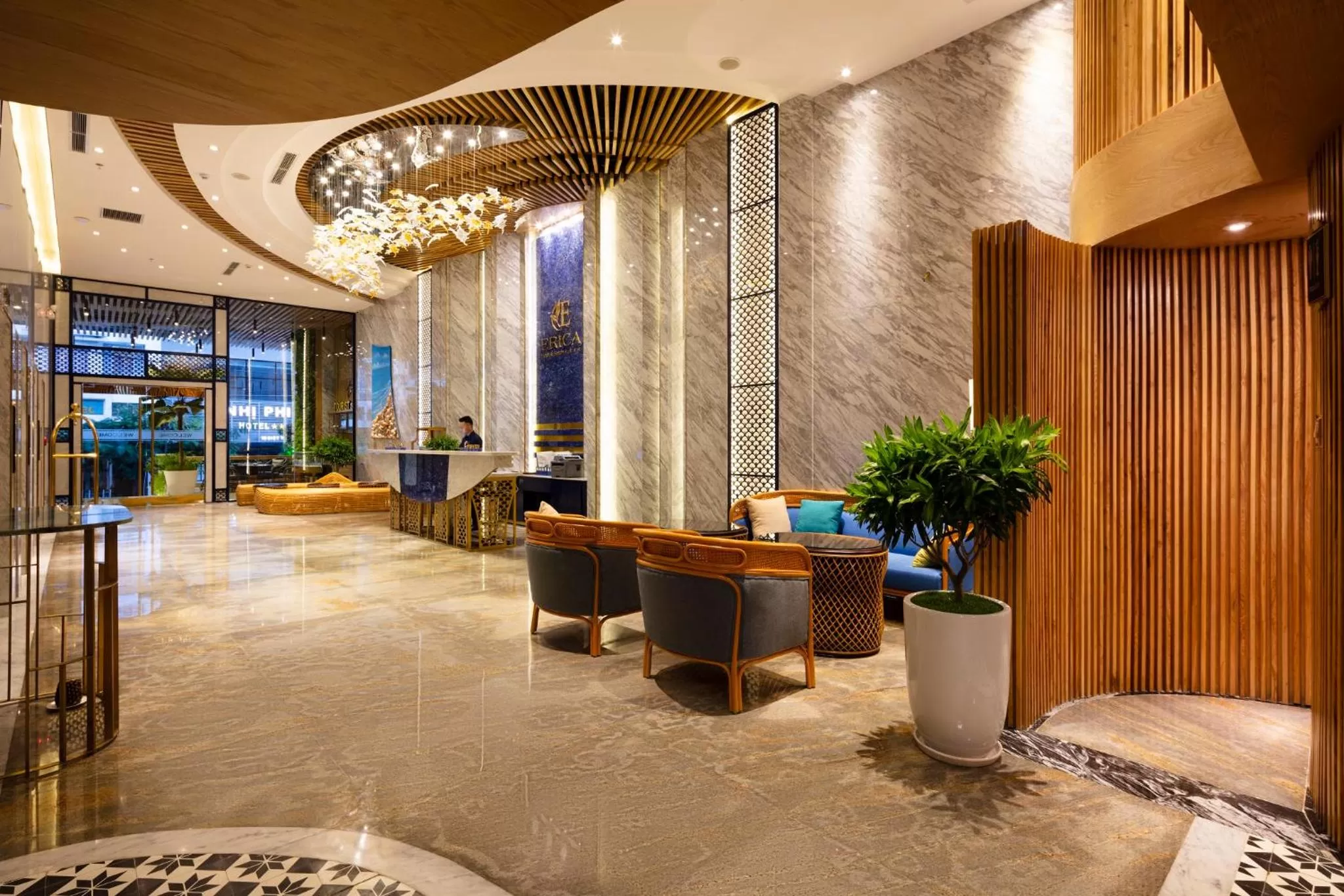 Communal lounge/ TV room in Erica Nha Trang Hotel