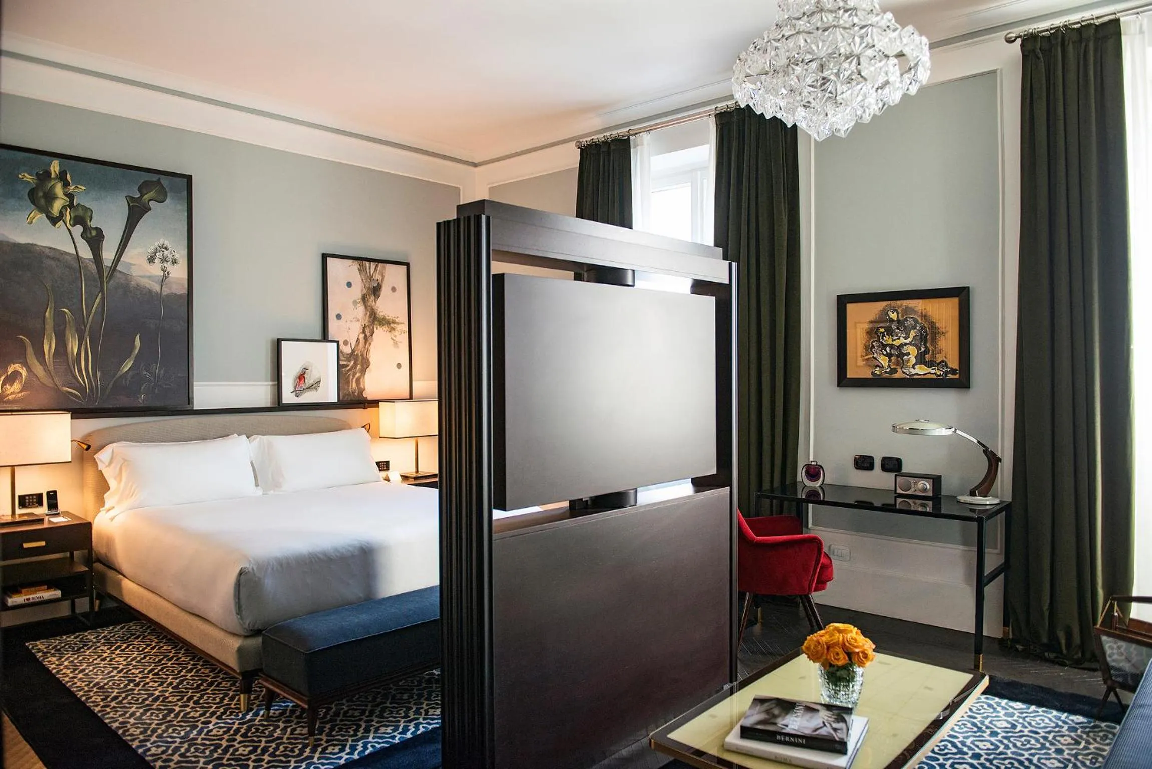 Bed in Hotel Vilòn - Small Luxury Hotels of the World