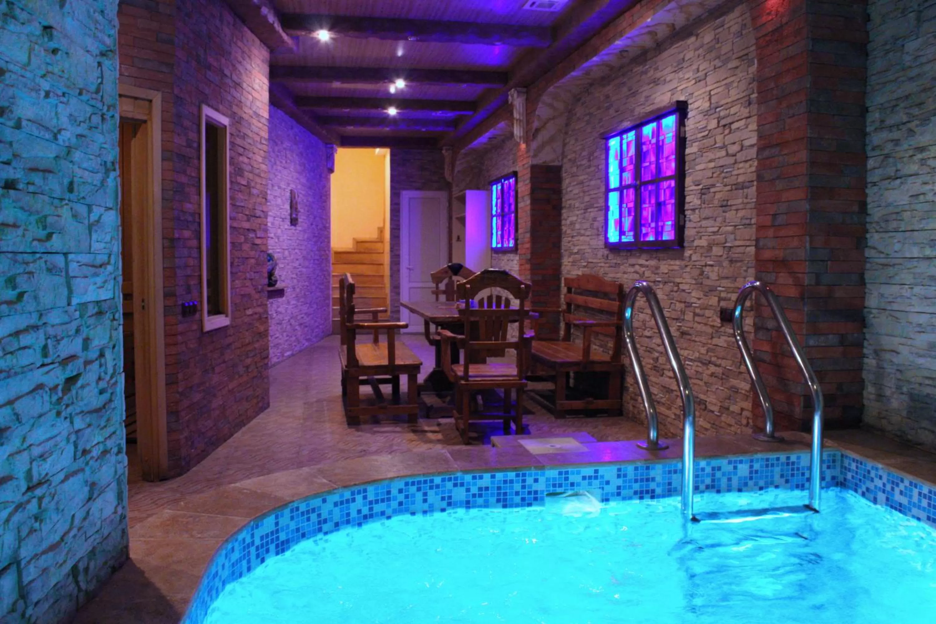 Pool view in Aleppo Hotel