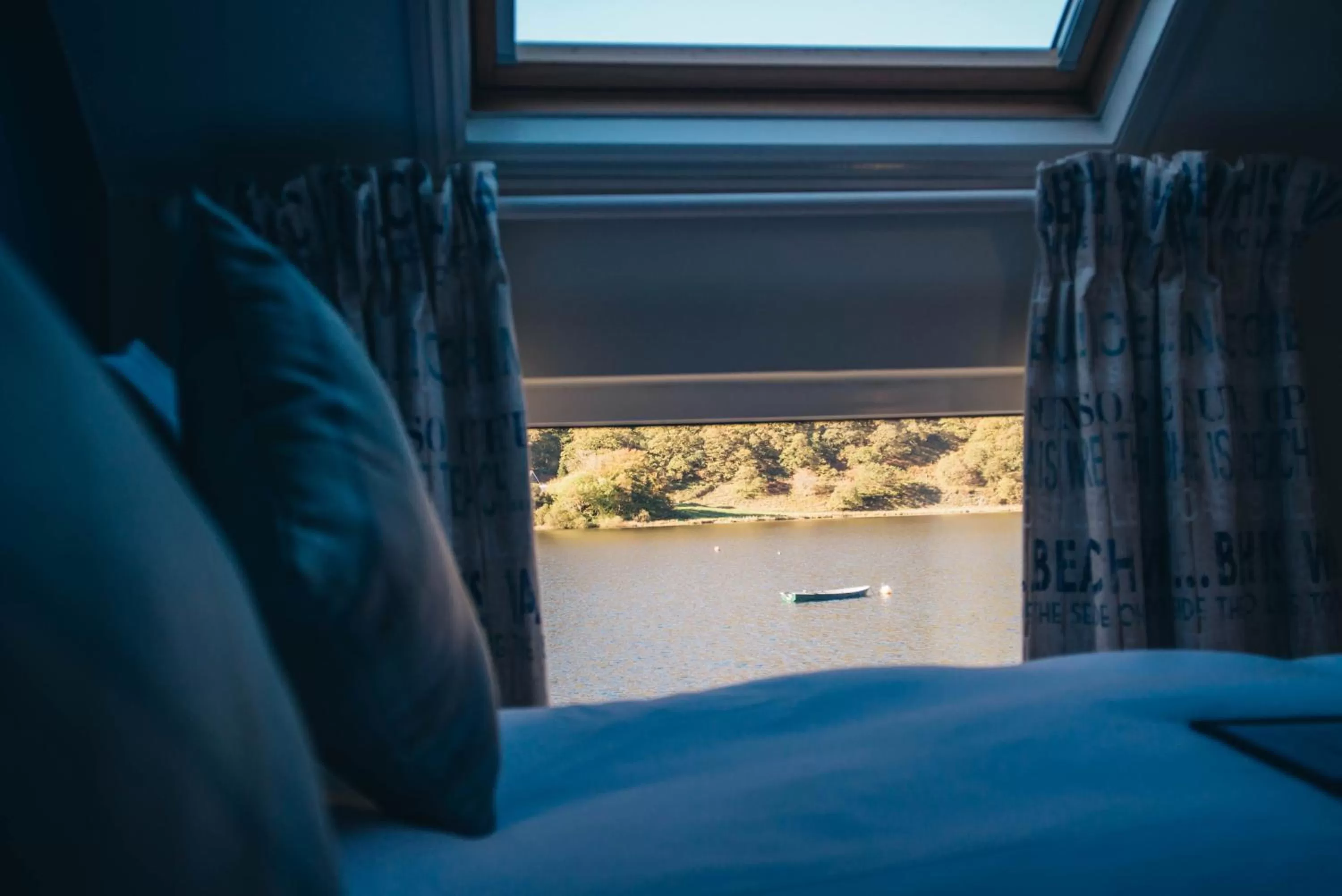 Bed in Tynycornel Hotel