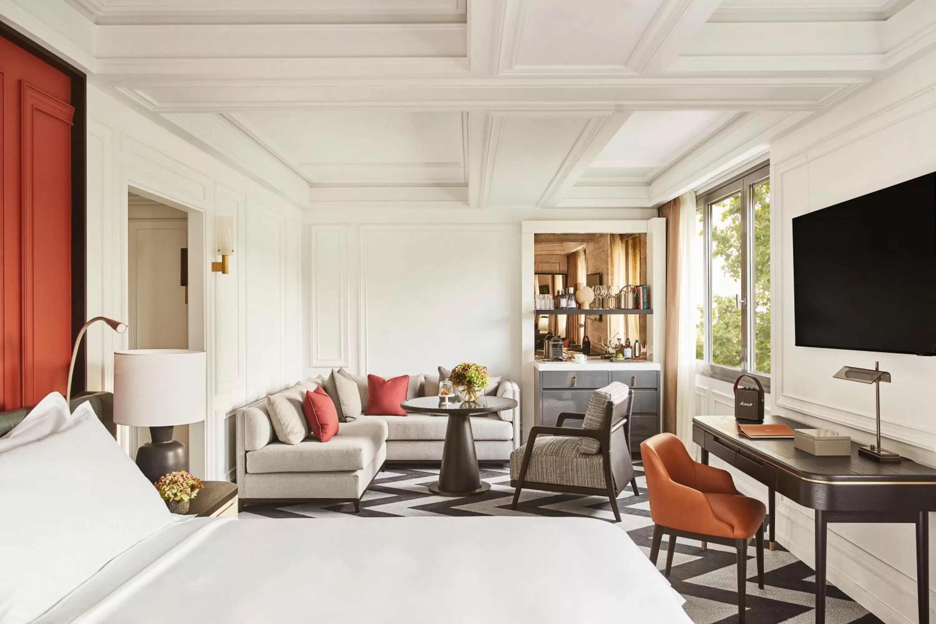 Seating area in Rosewood Villa Magna