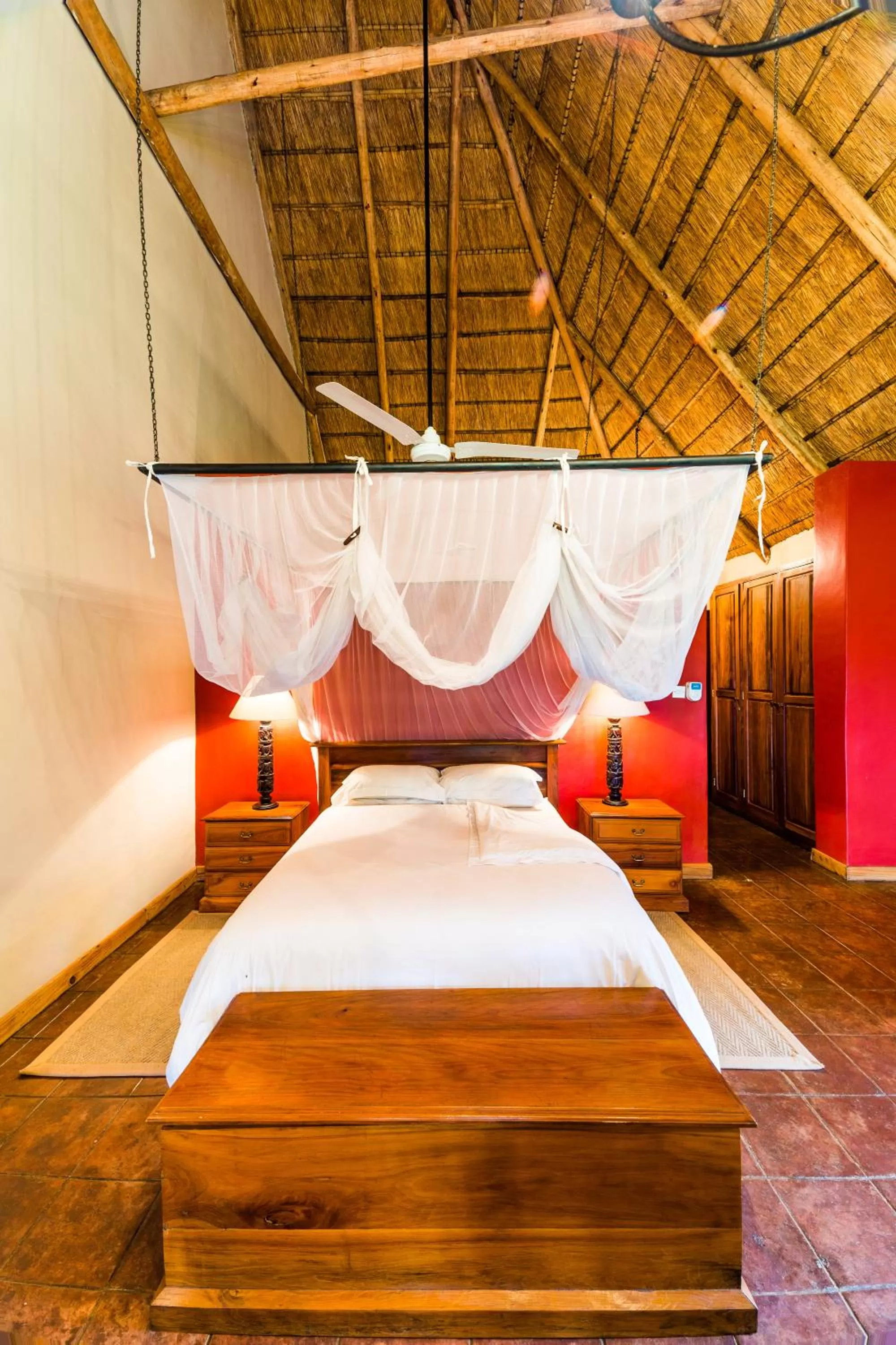 Bed in Kumbali Country Lodge