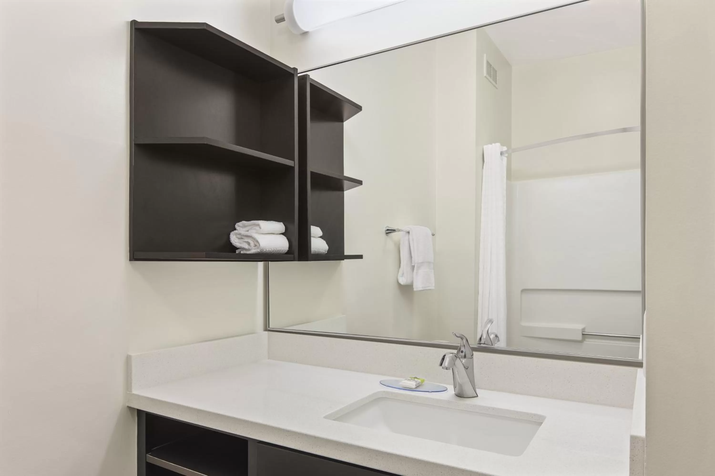 Bathroom in Candlewood Suites - Charlotte - Arrowood by IHG