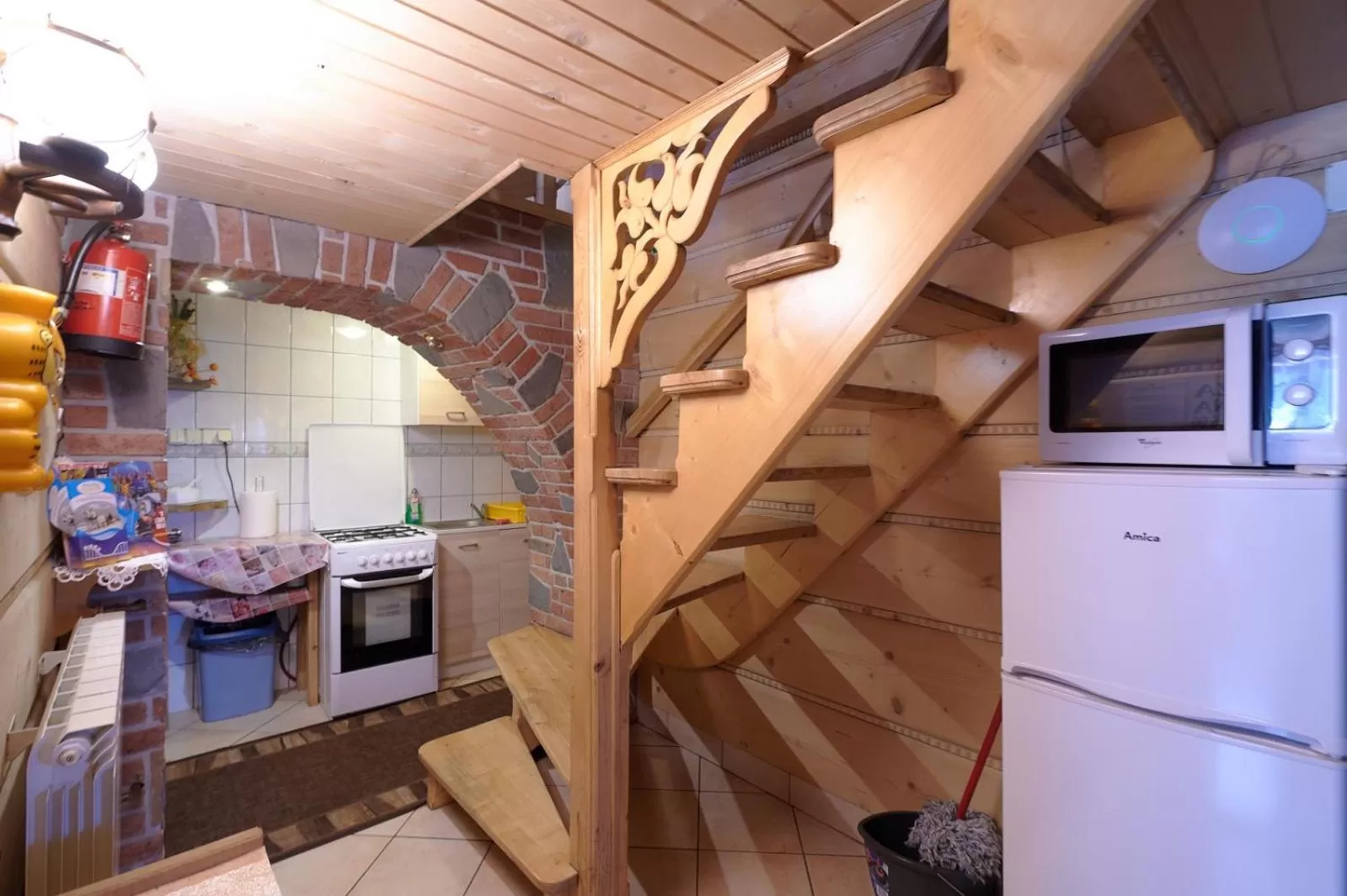 Dining area, Kitchen/Kitchenette in Willa u Perełki