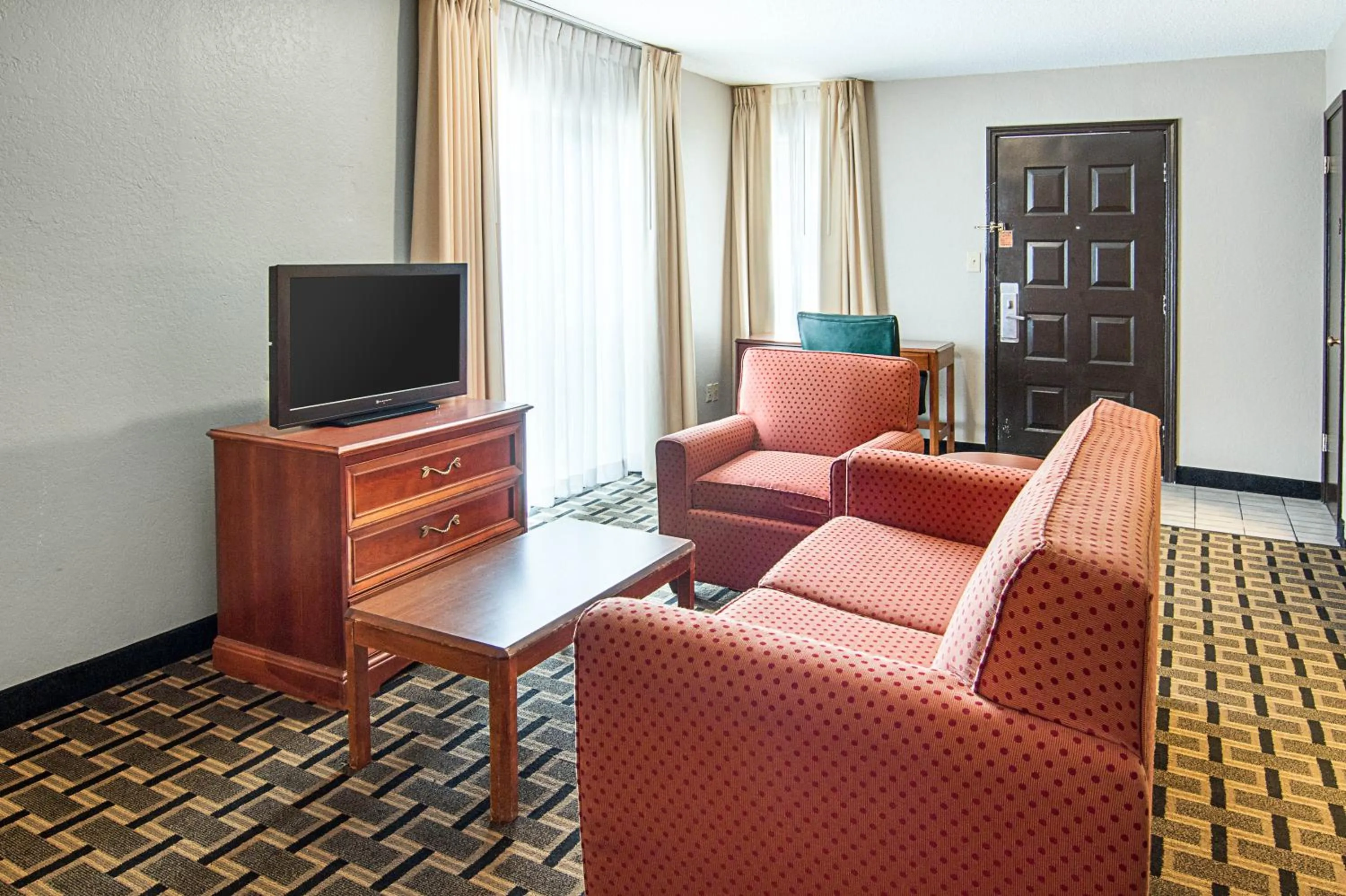 Bed in Extended Studio Suites Hotel- Bossier City