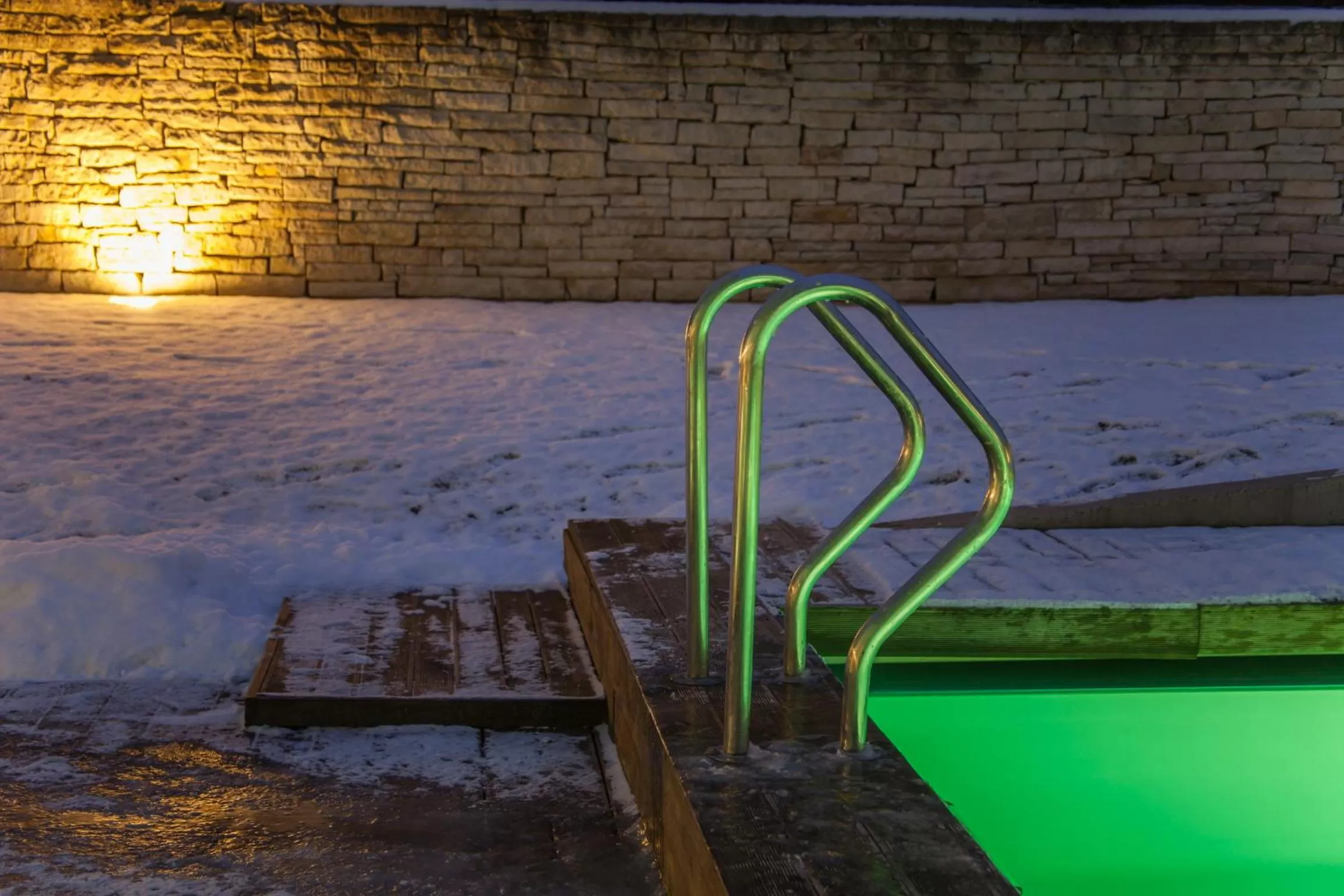 Swimming pool in Johan Design & SPA Hotel