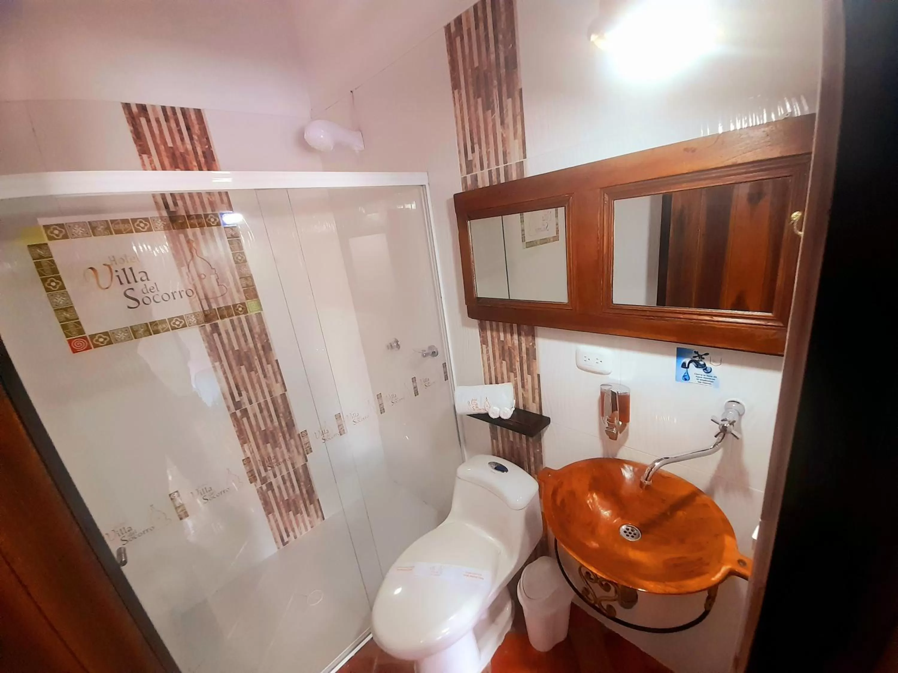 Bathroom in Hotel Villa Del Socorro