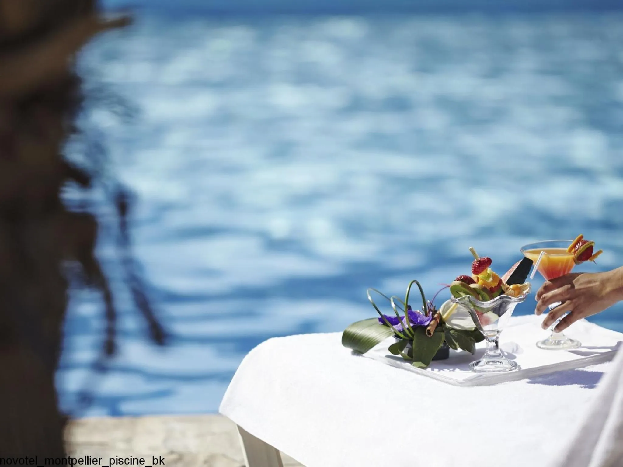 Balcony/Terrace in Novotel Montpellier