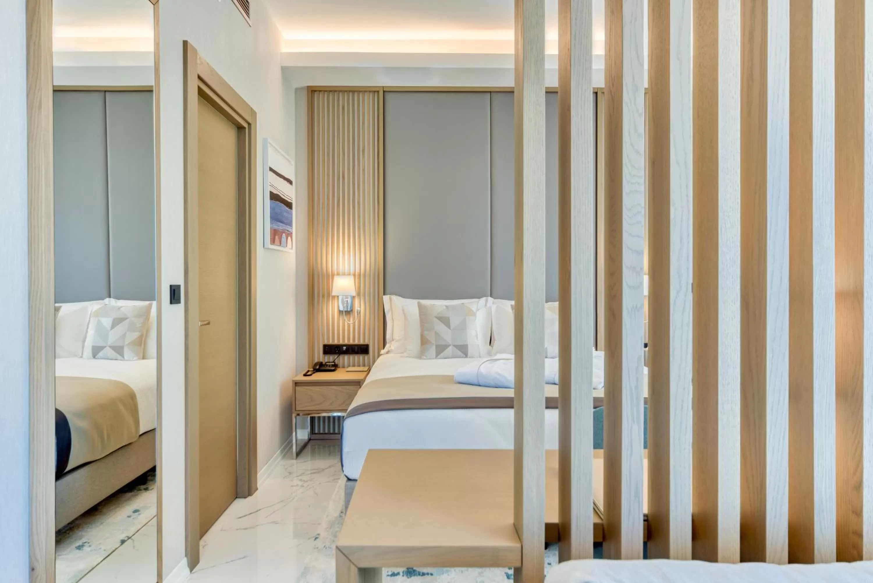 Bed in Hyatt Regency Kotor Bay Resort