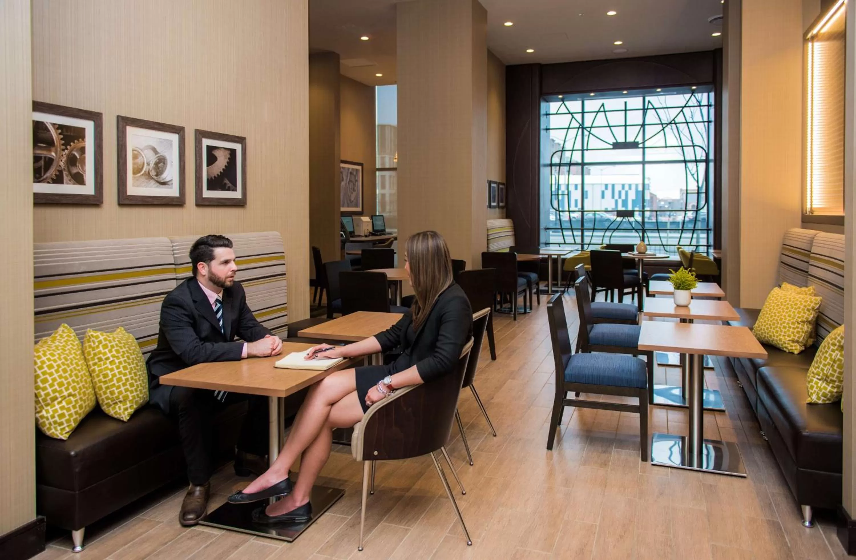 Lobby or reception in Hampton Inn & Suites Washington, D.C. - Navy Yard