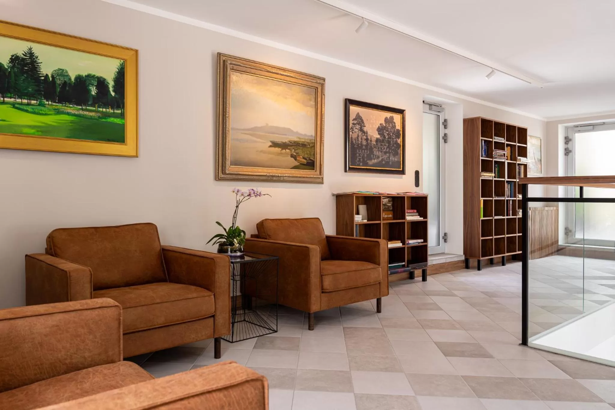 Library in STORIES Design ApartHotel