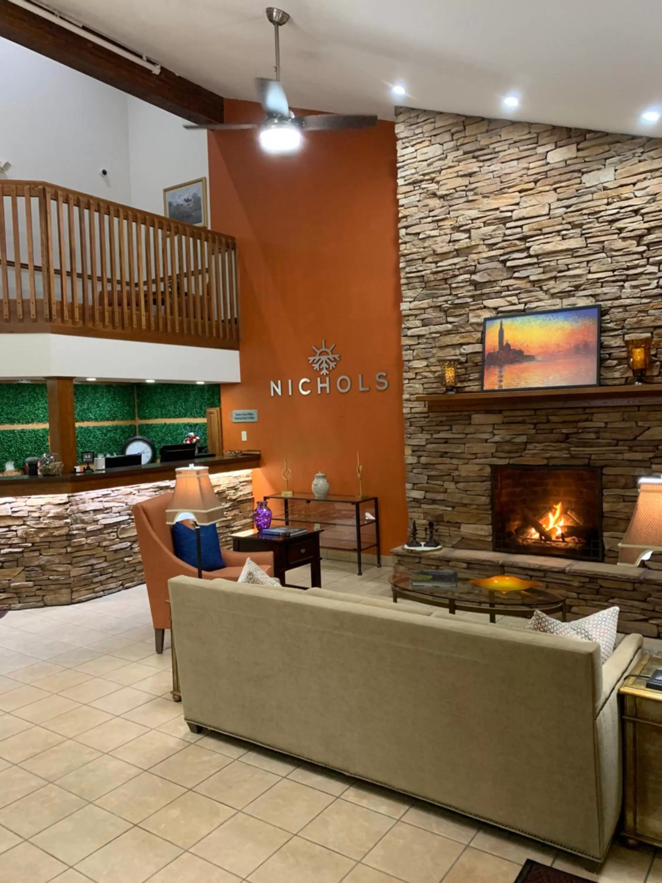 Lobby or reception in Nichols Inn of Red Wing