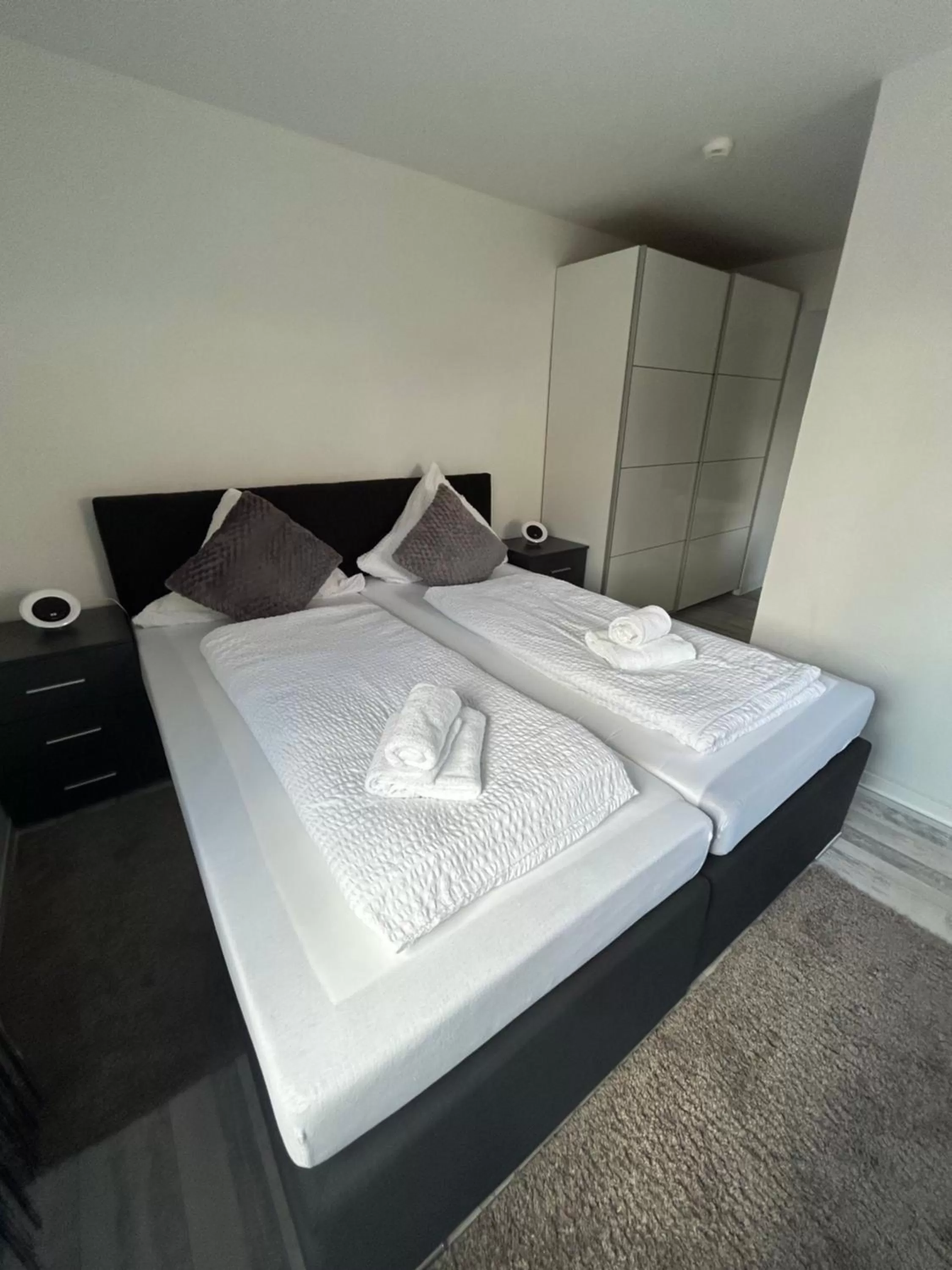 Bed in Hotel Hasselberg