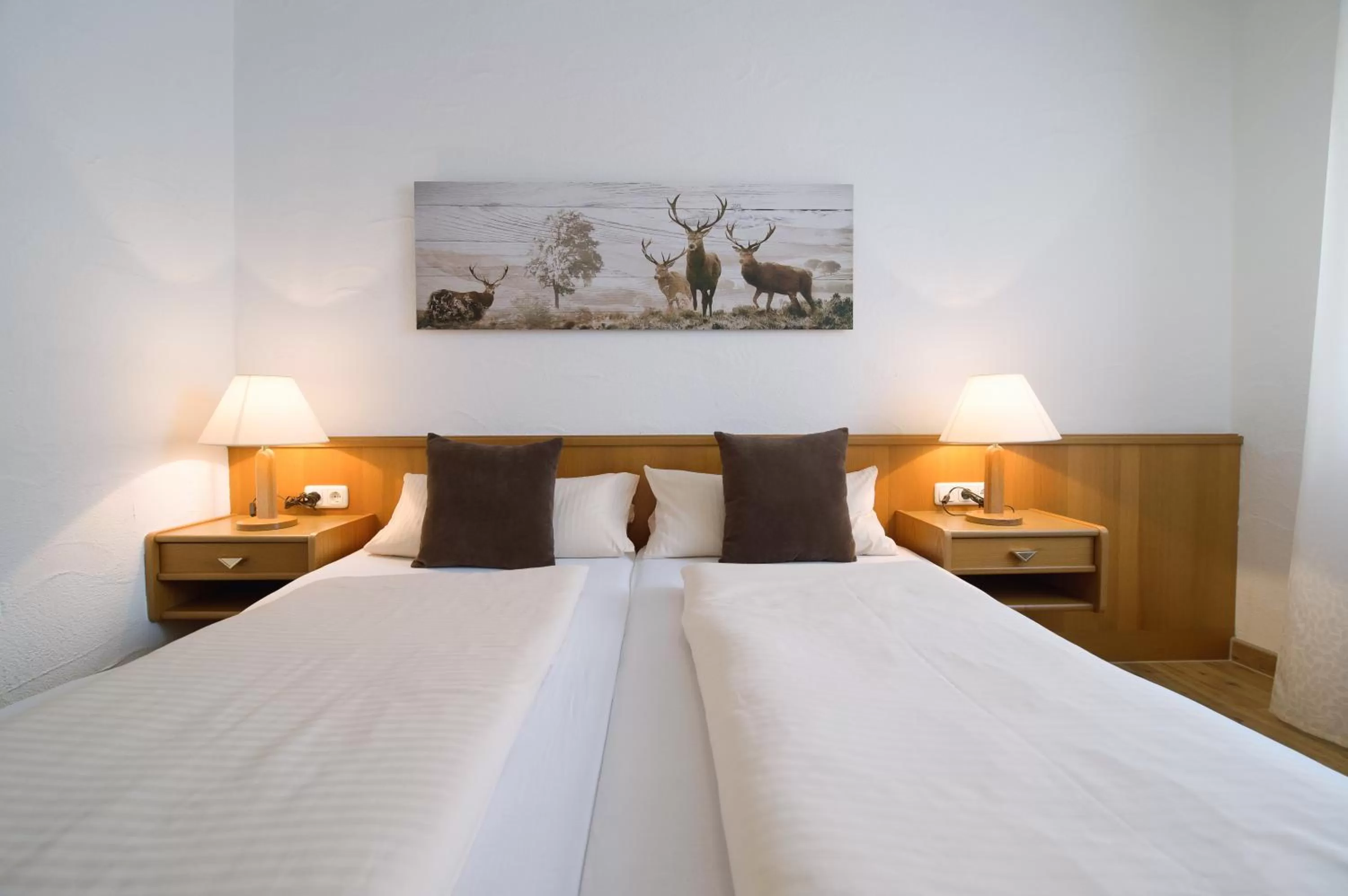 Photo of the whole room, Bed in Hotel-Restaurant Schwyzerhüsli