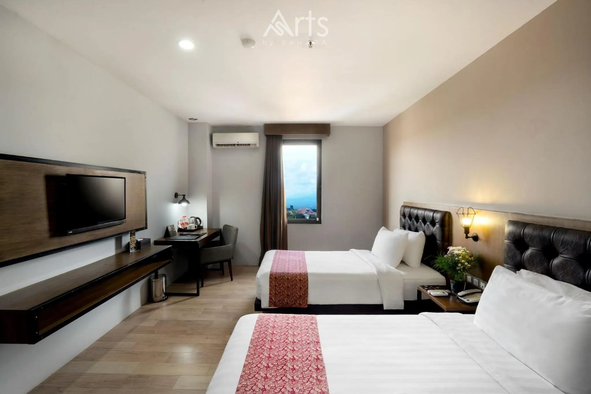 Bed in Grand Kangen Hotel Urip Sumoharjo