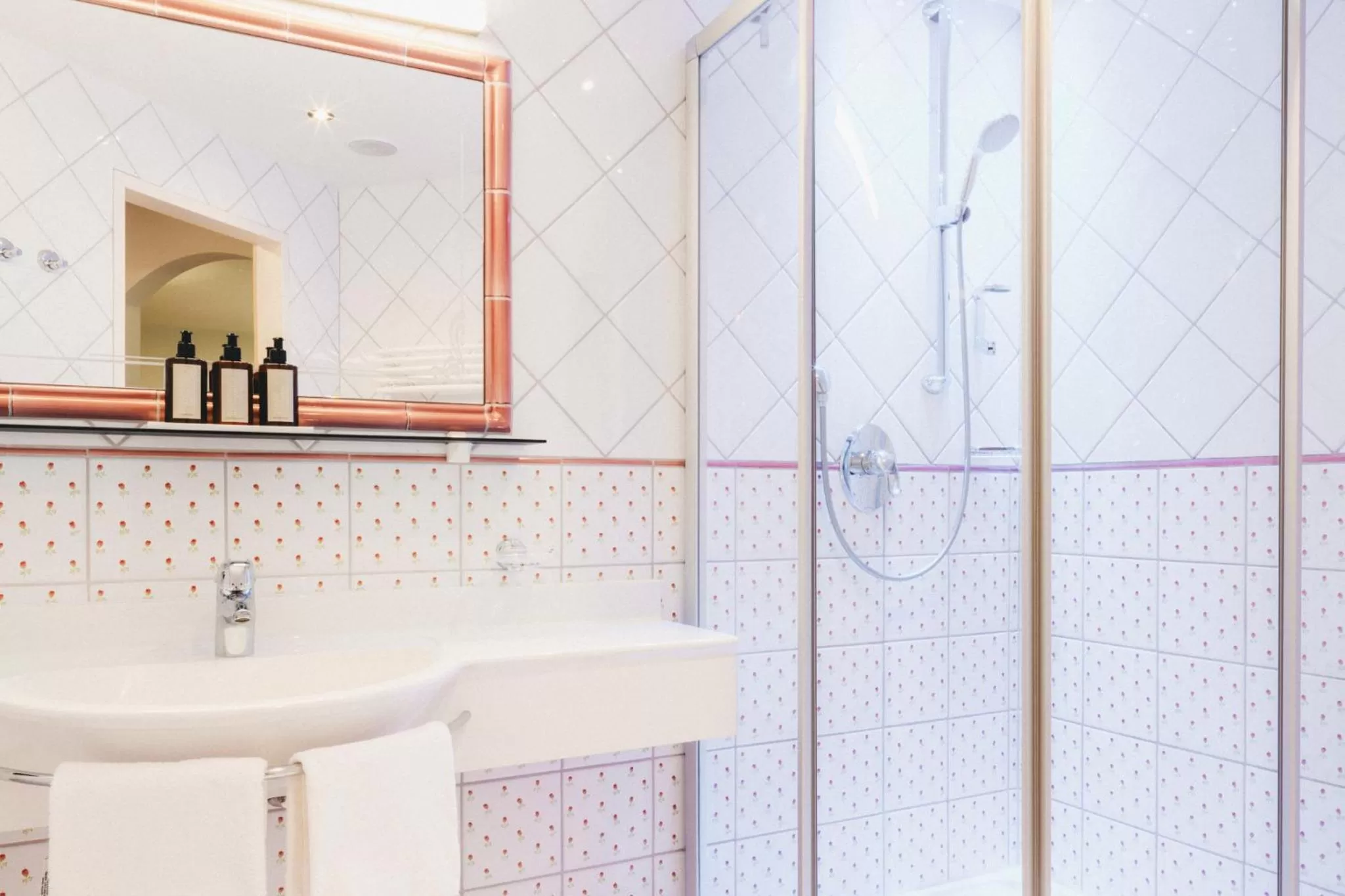 Shower in Hotel Tirolerhof 4 Sterne Superior