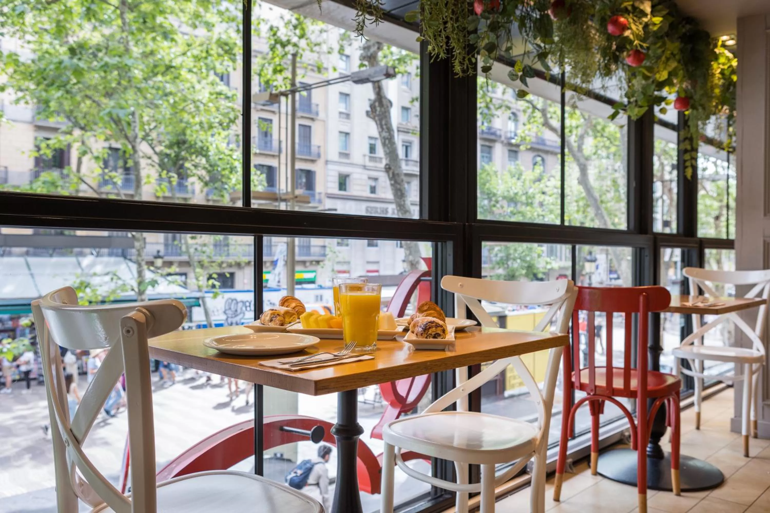 Buffet breakfast in Royal Ramblas