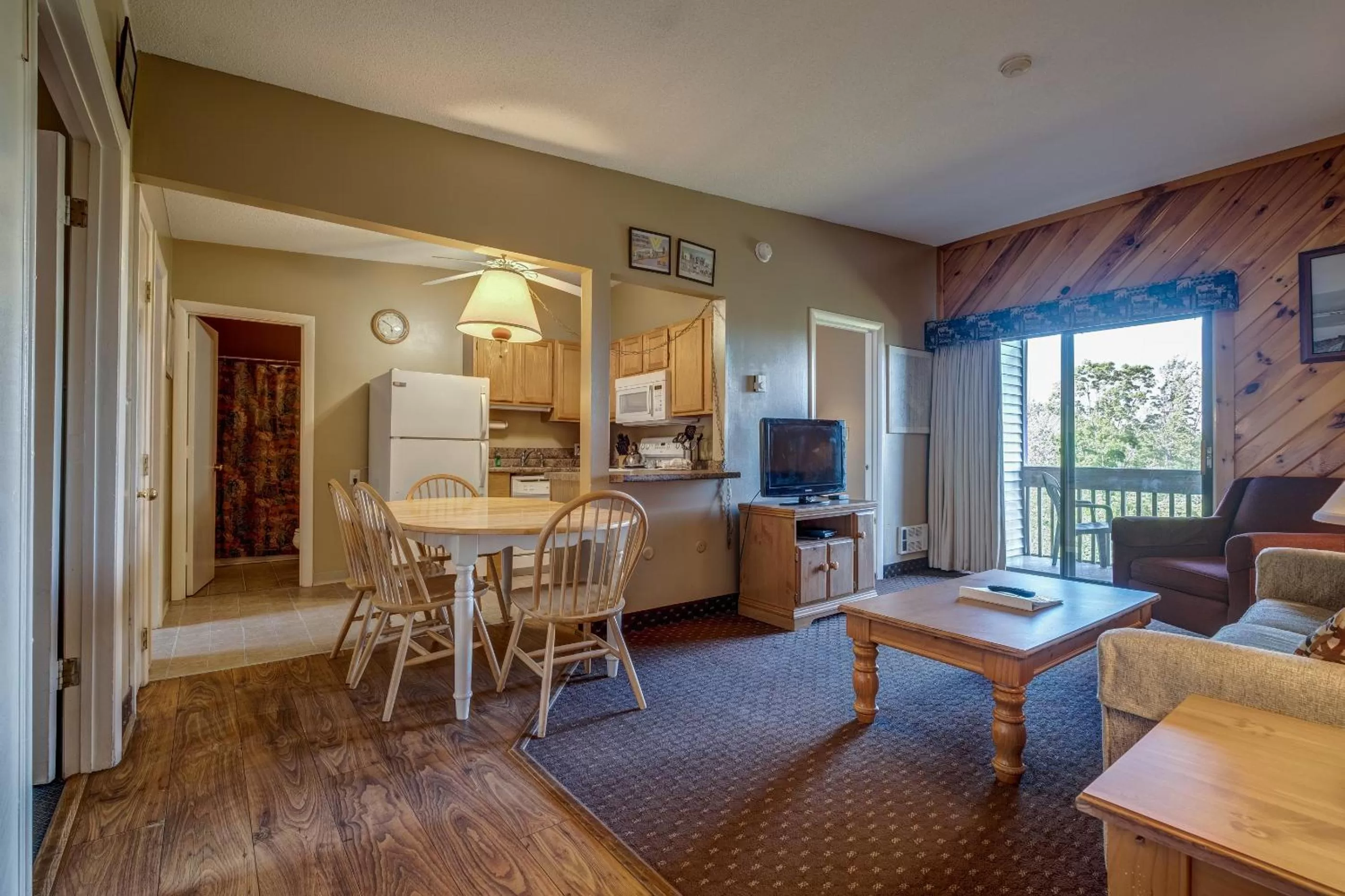 Living room in Village of Winnipesaukee
