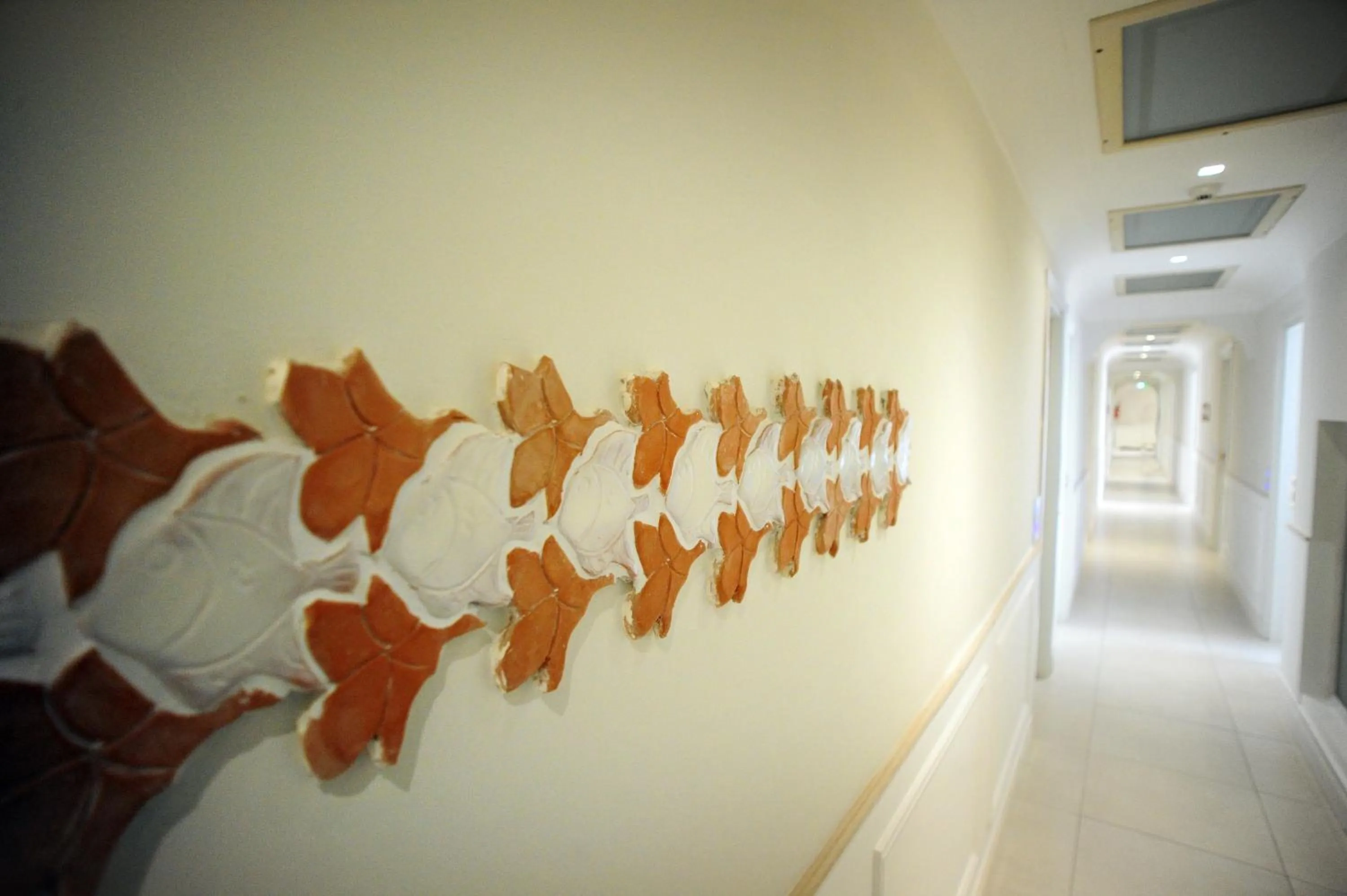 Decorative detail in Minori Palace