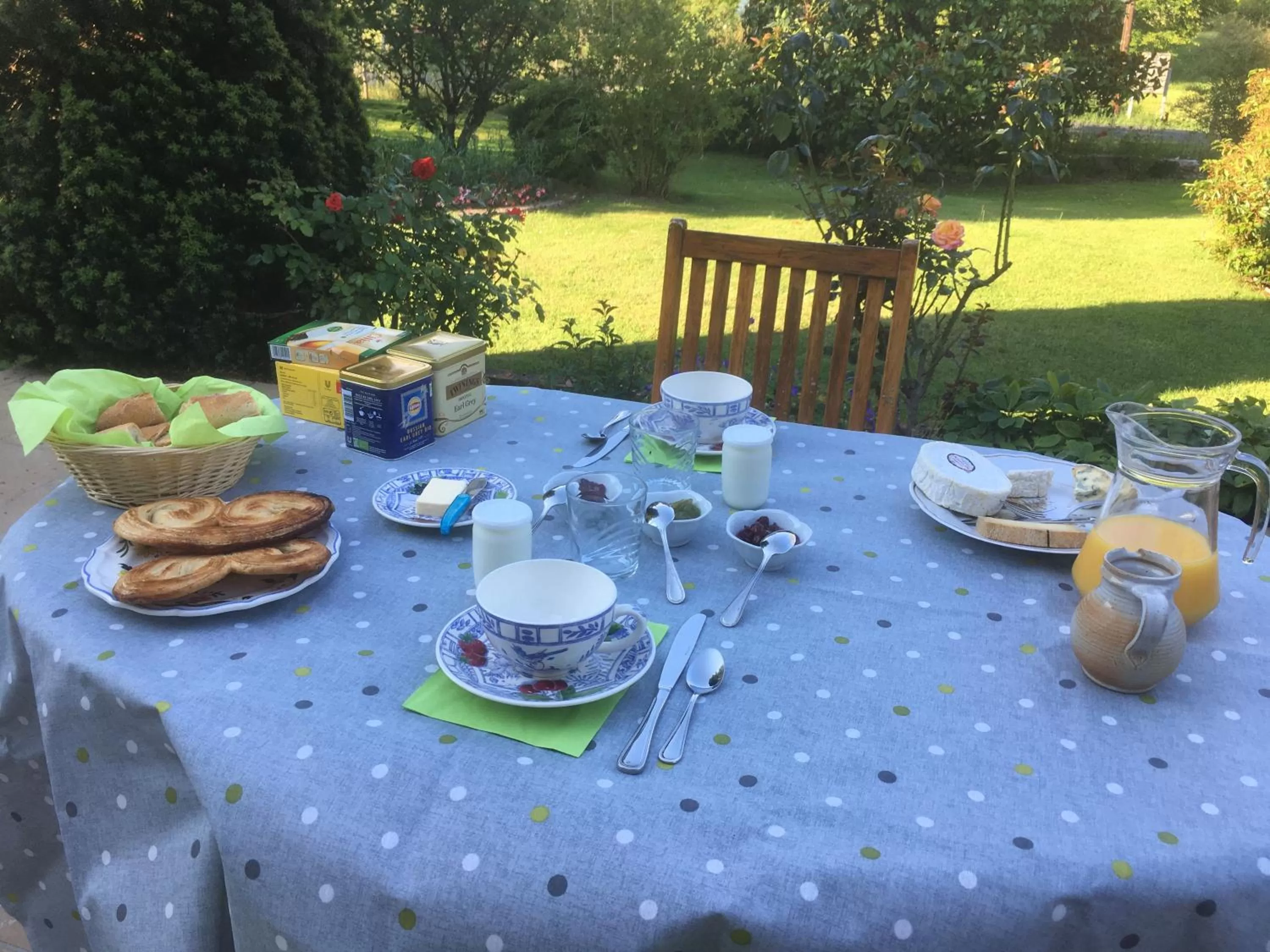 Breakfast in Le Clos des Perraudières