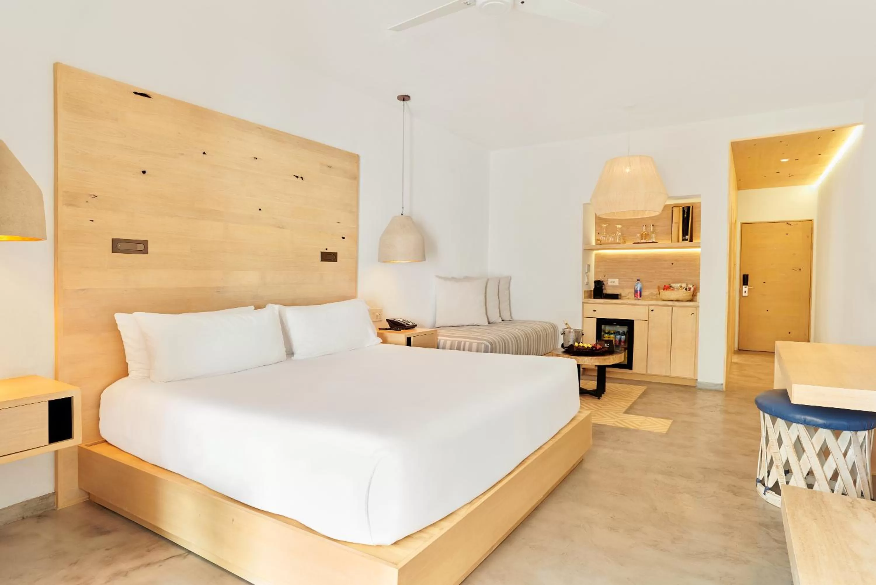 Bed in Bahia Hotel & Beach House