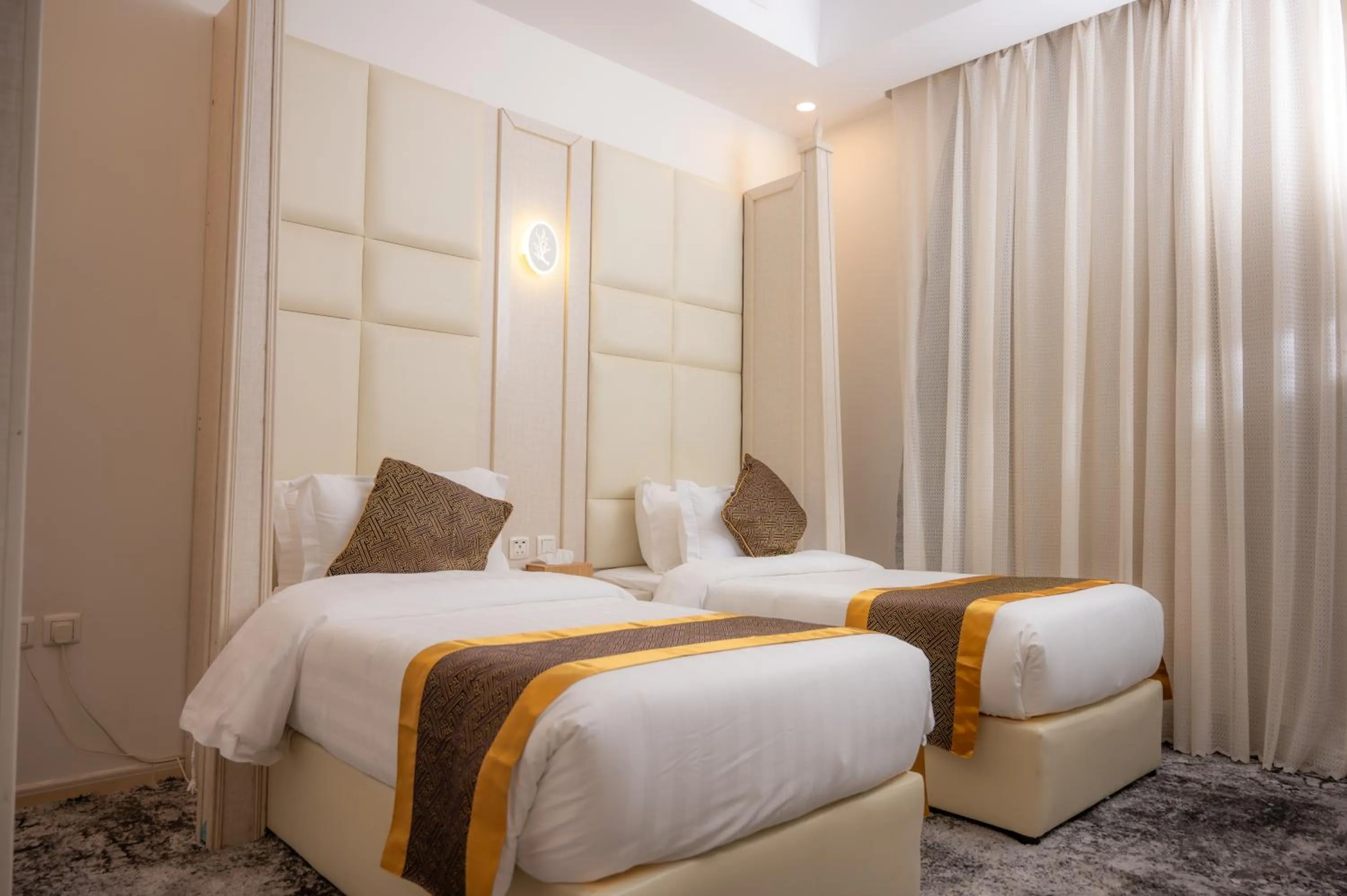 Bed in Areen Hotel فندق ارين