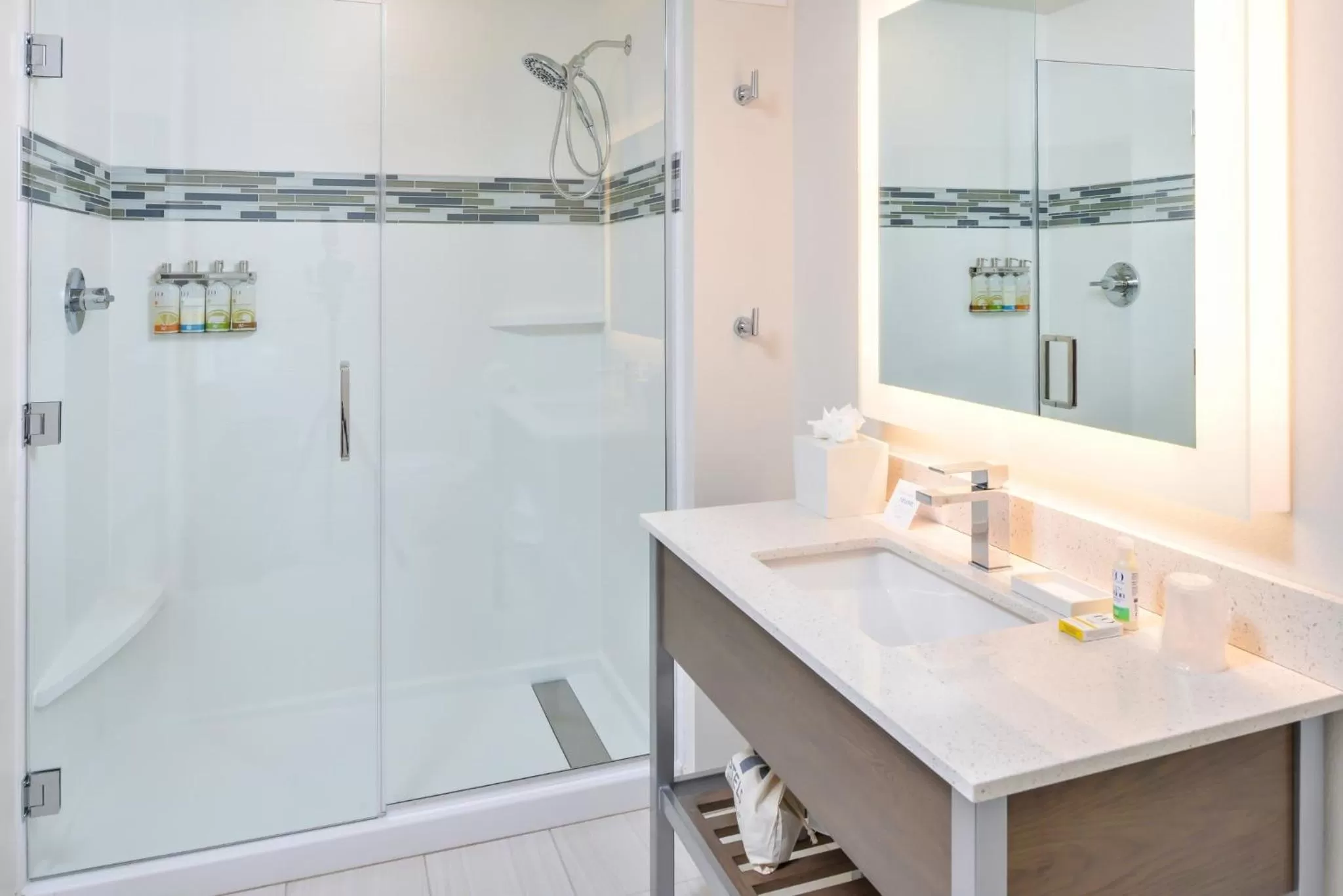 Bathroom in EVEN Hotel Eugene by IHG