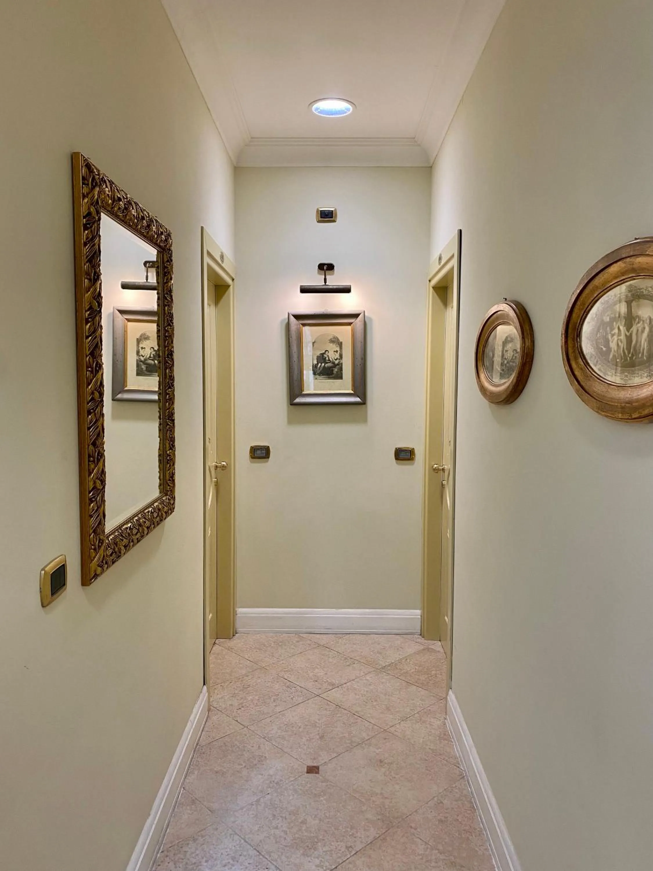 Decorative detail in Hotel Akropolis - Museum Hotel