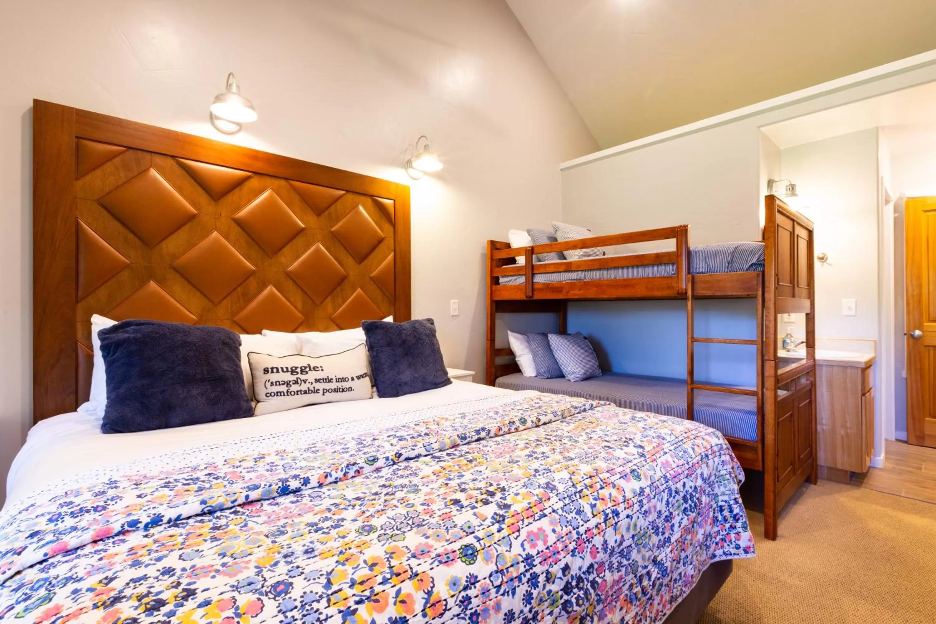 Bed in Moab Springs Ranch