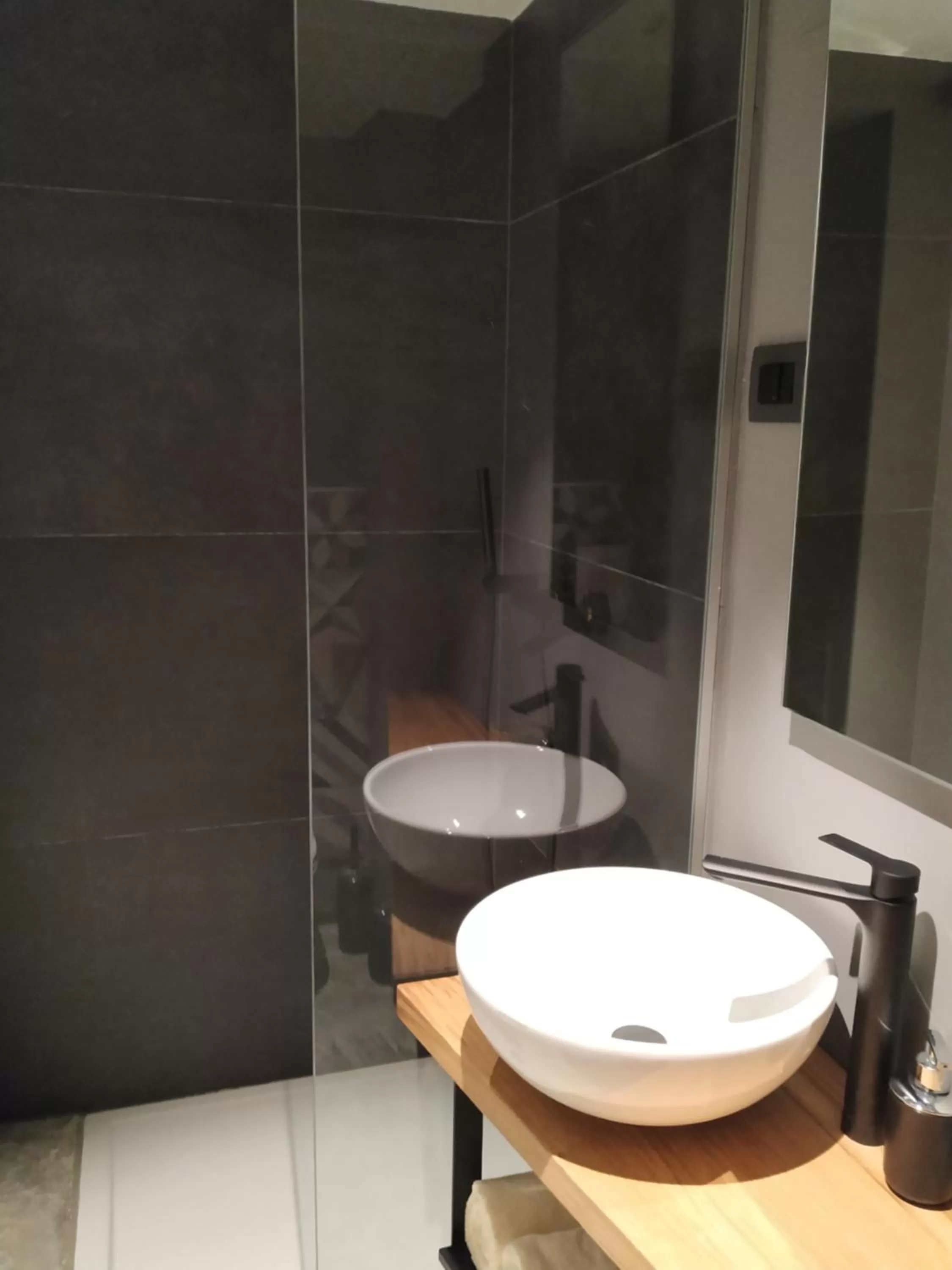 Bathroom in B & W KRIŽ