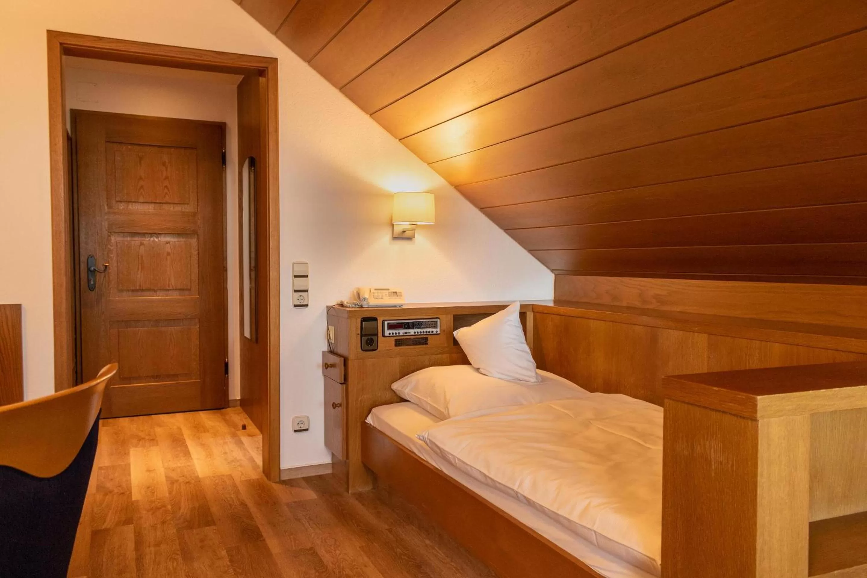 Photo of the whole room, Bed in Landgasthof Hotel Hirsch