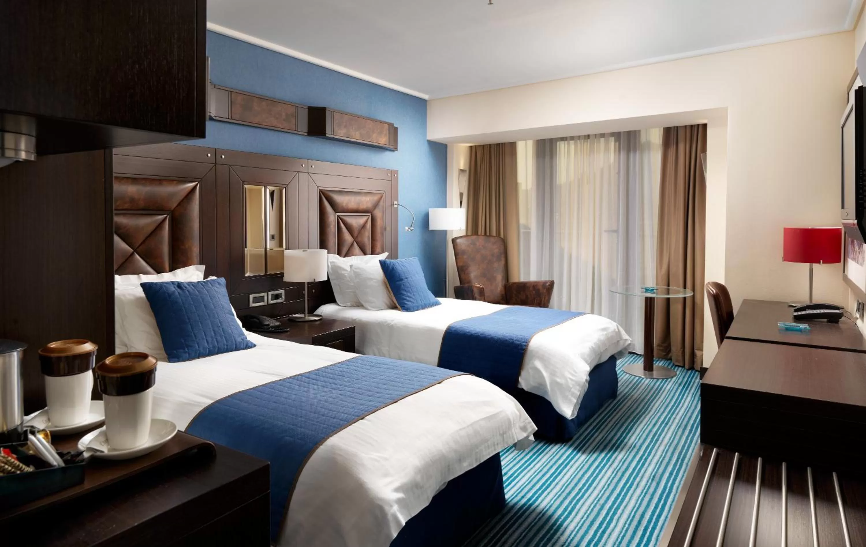 Photo of the whole room, Bed in Crowne Plaza Athens City Centre by IHG