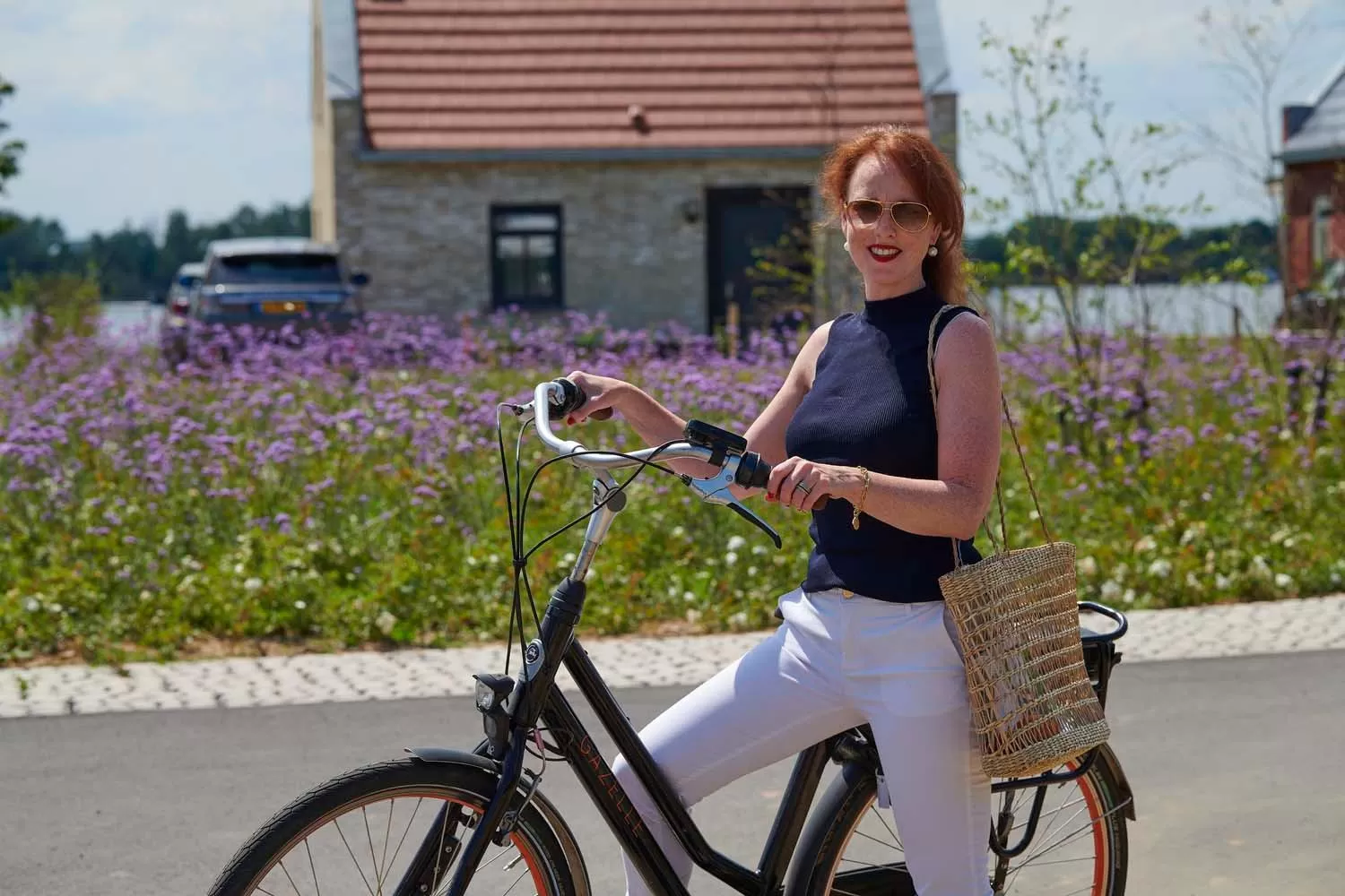 Cycling in Parc Maasresidence Thorn Apartments