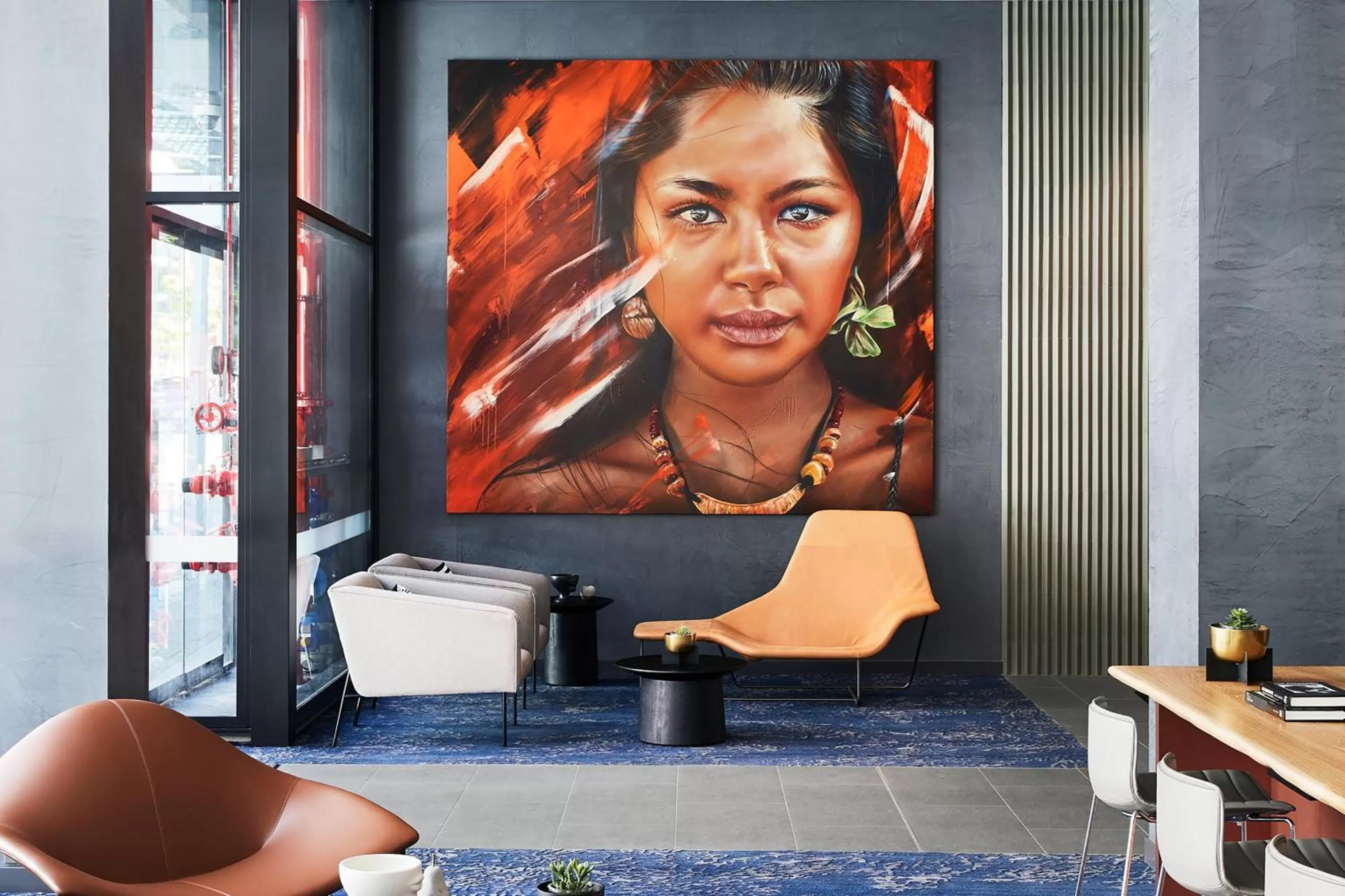 Lobby or reception in The Adnate Perth - Art Series