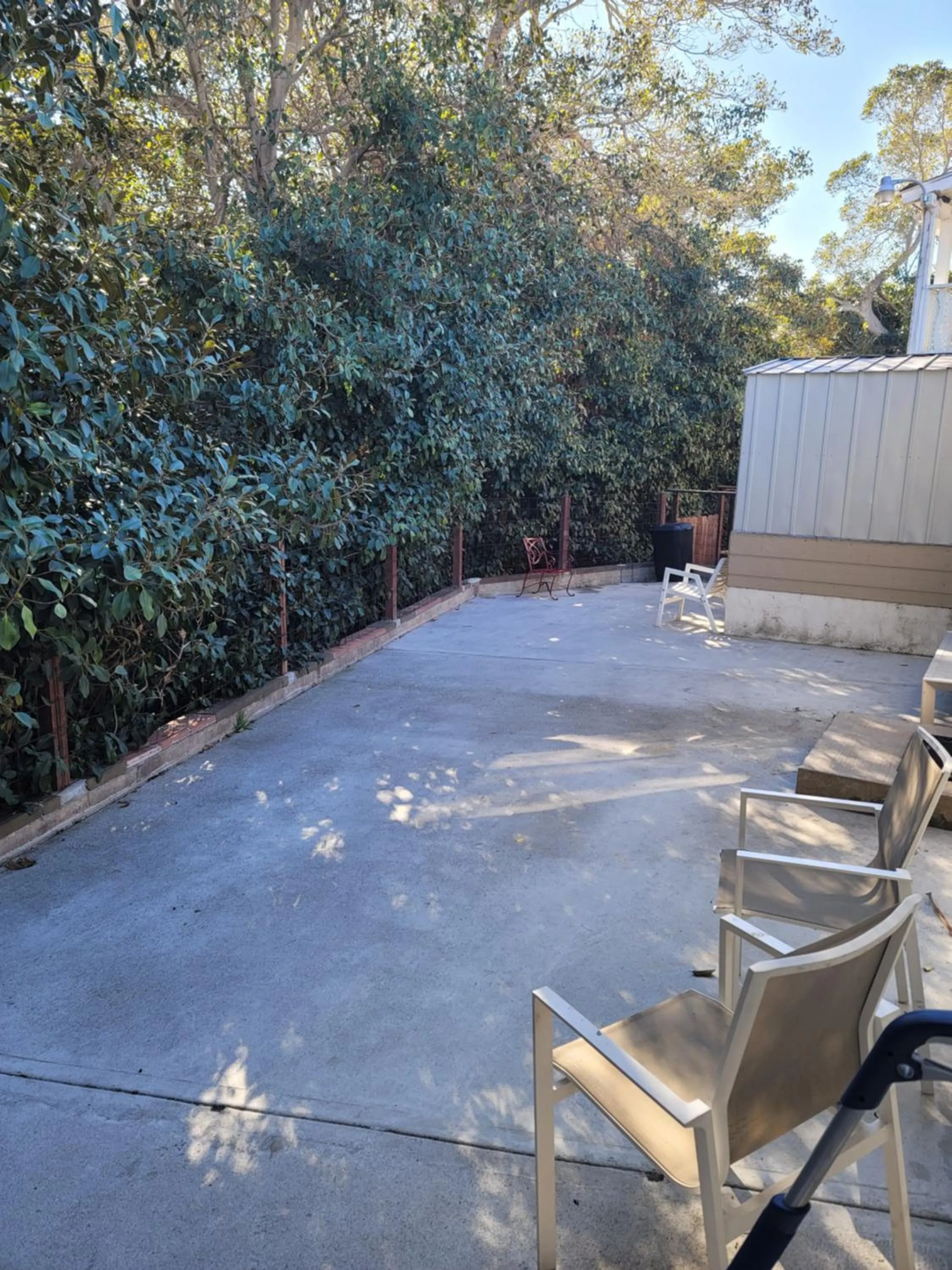 Patio in Oceana Boutique Hotel