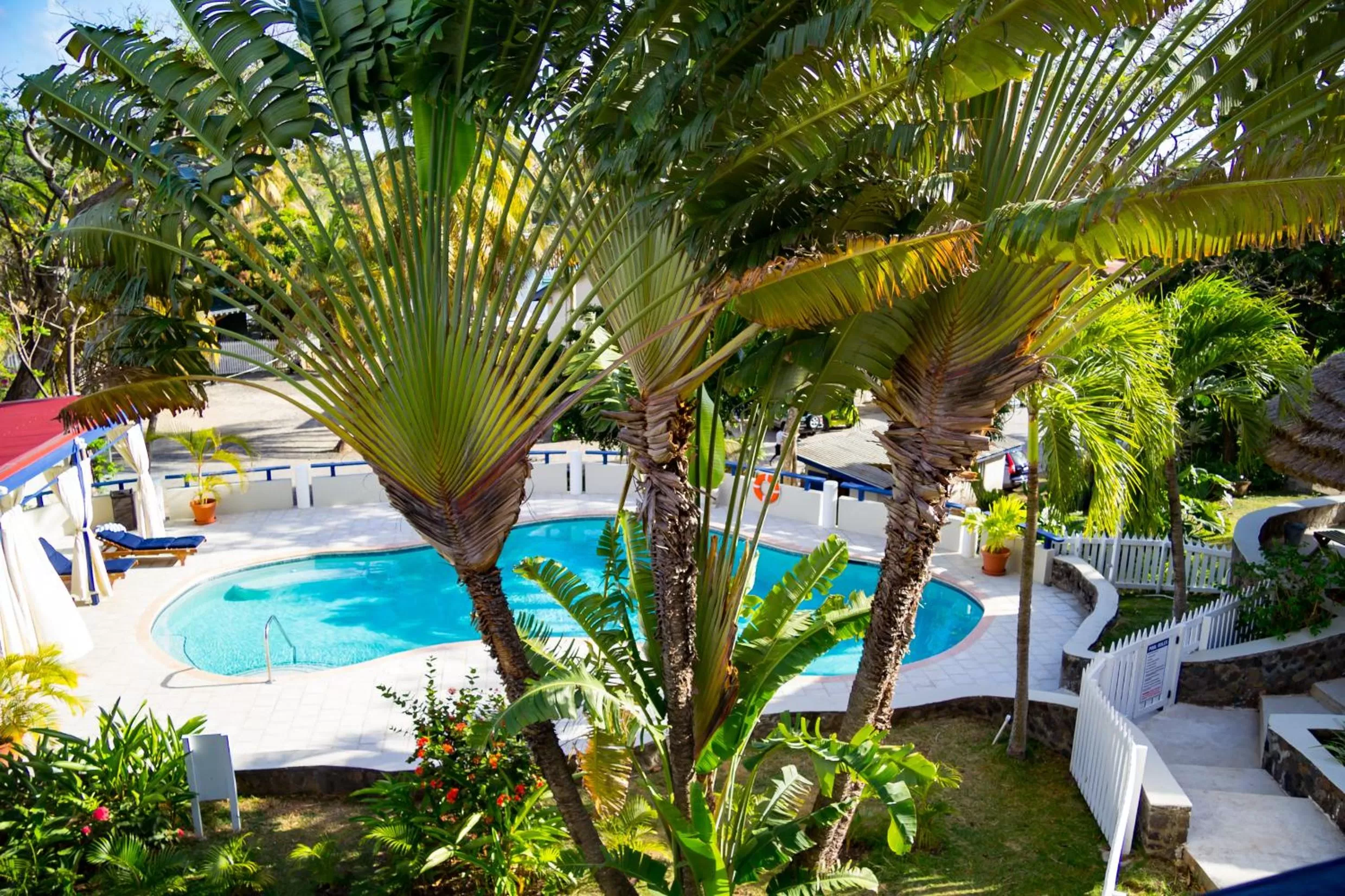 Garden view in Blue Lagoon Hotel and Marina Ltd