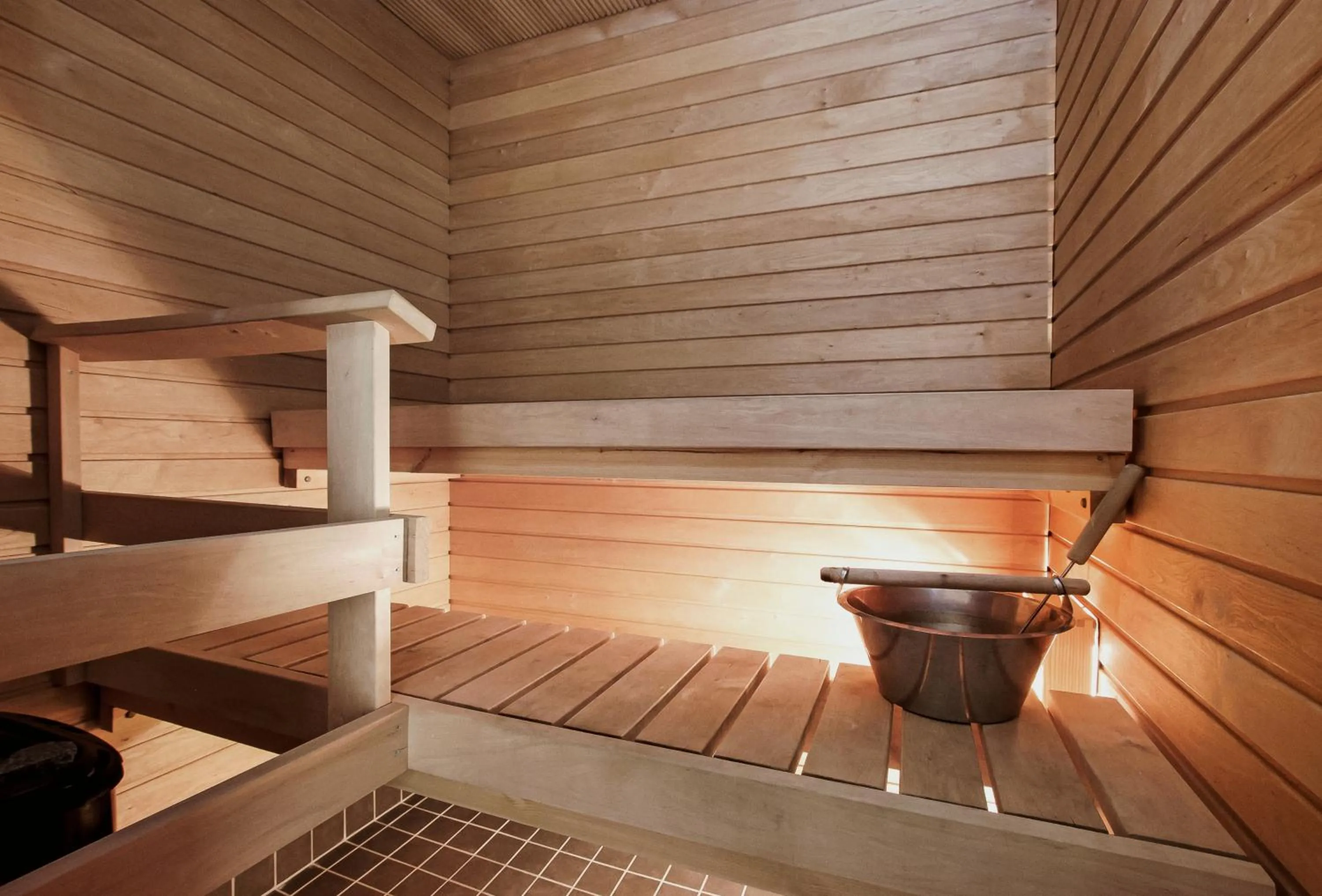 Sauna in Holiday Club Saimaa Apartments