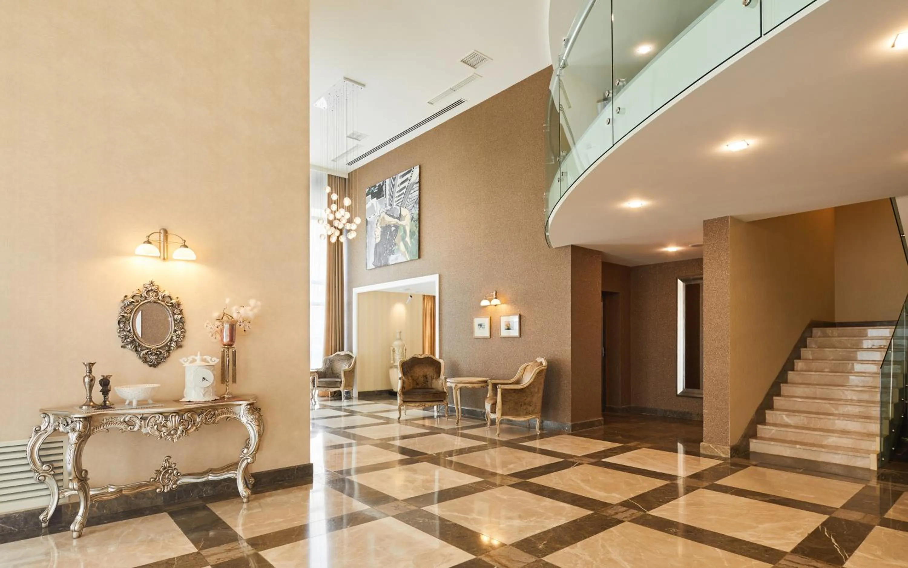 Lobby or reception in Gallery Palace Hotel