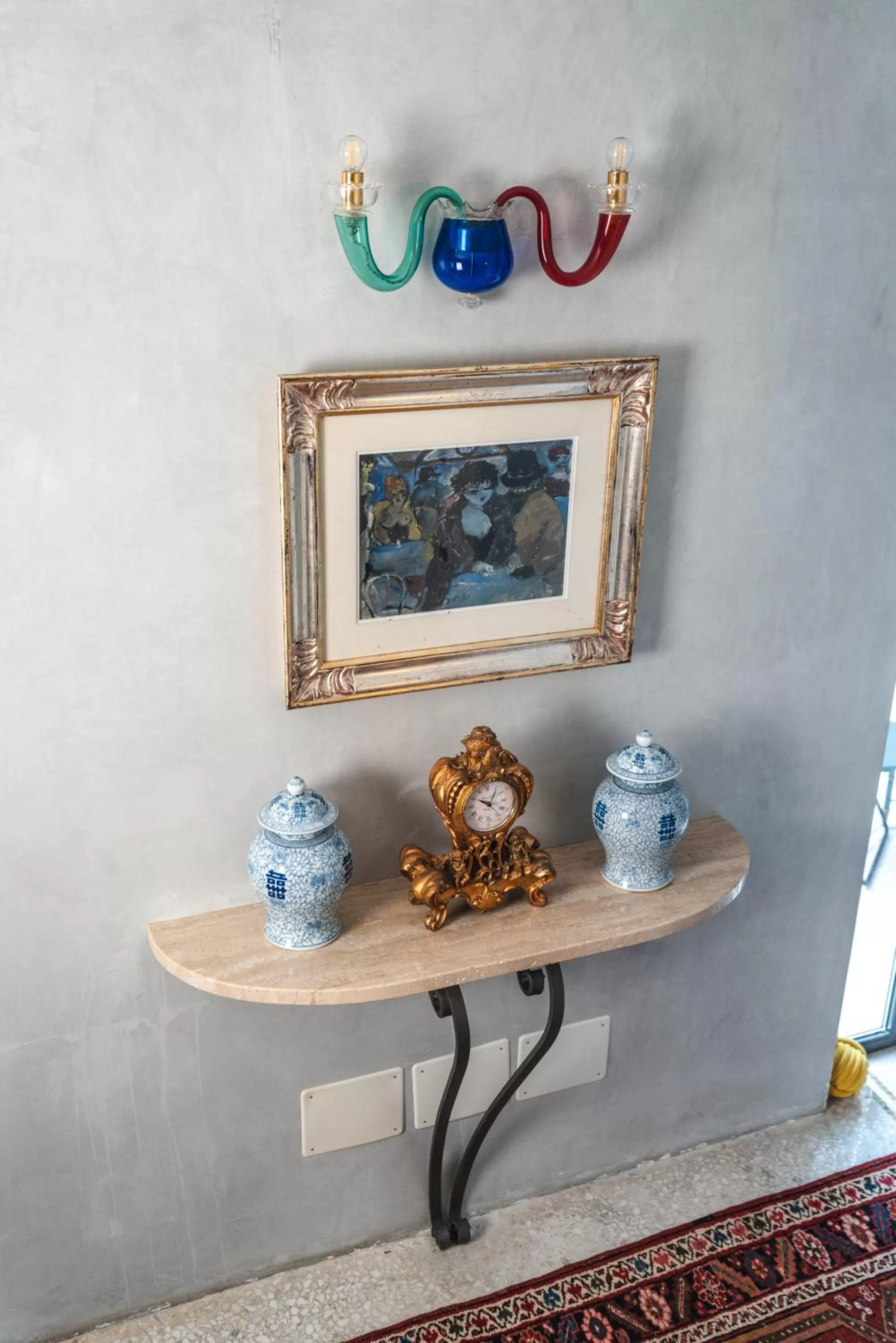 Decorative detail in Villa Noctis