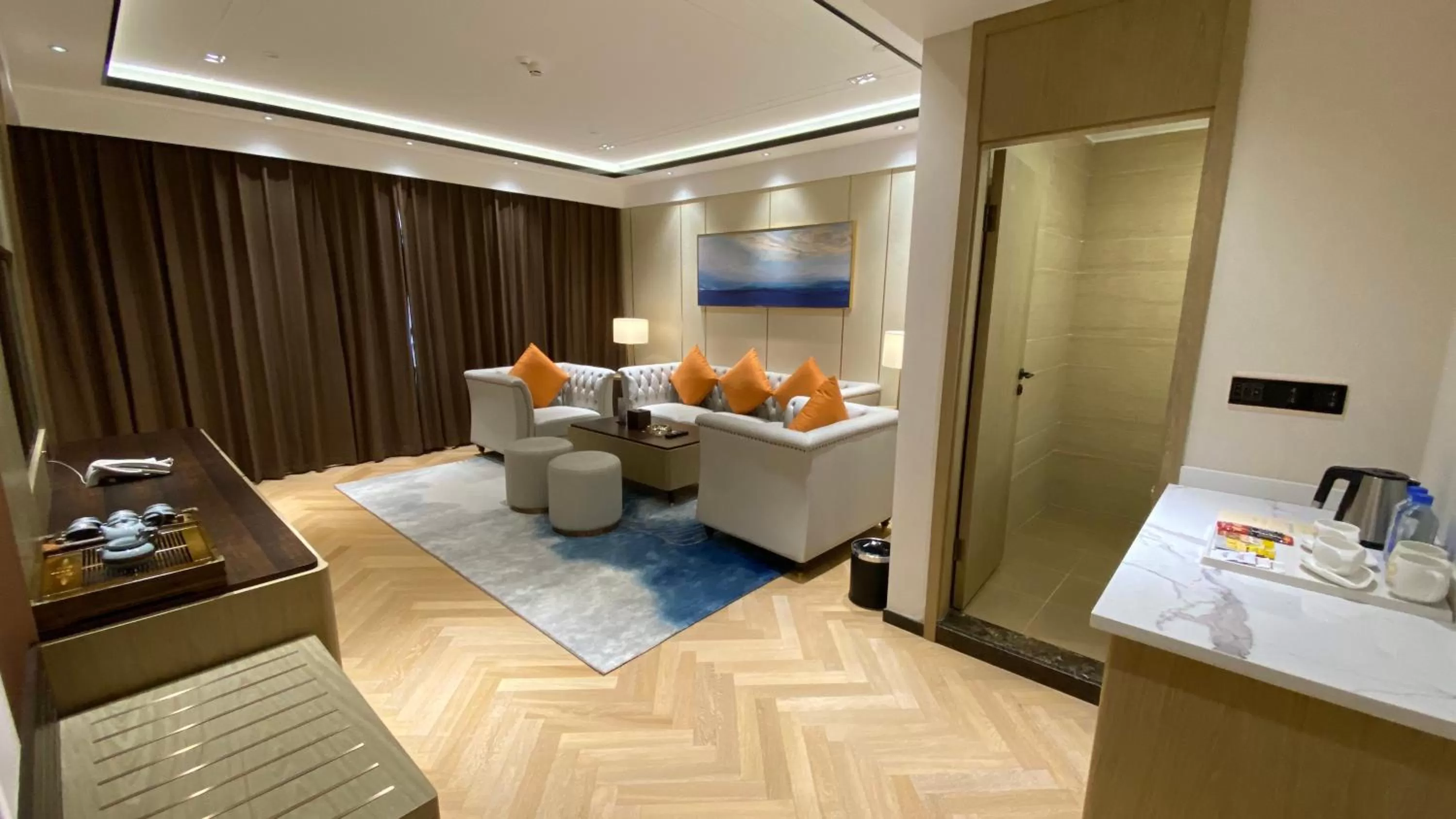 Living room in Ocean Delight Boutique Hotel 海悦精品酒店