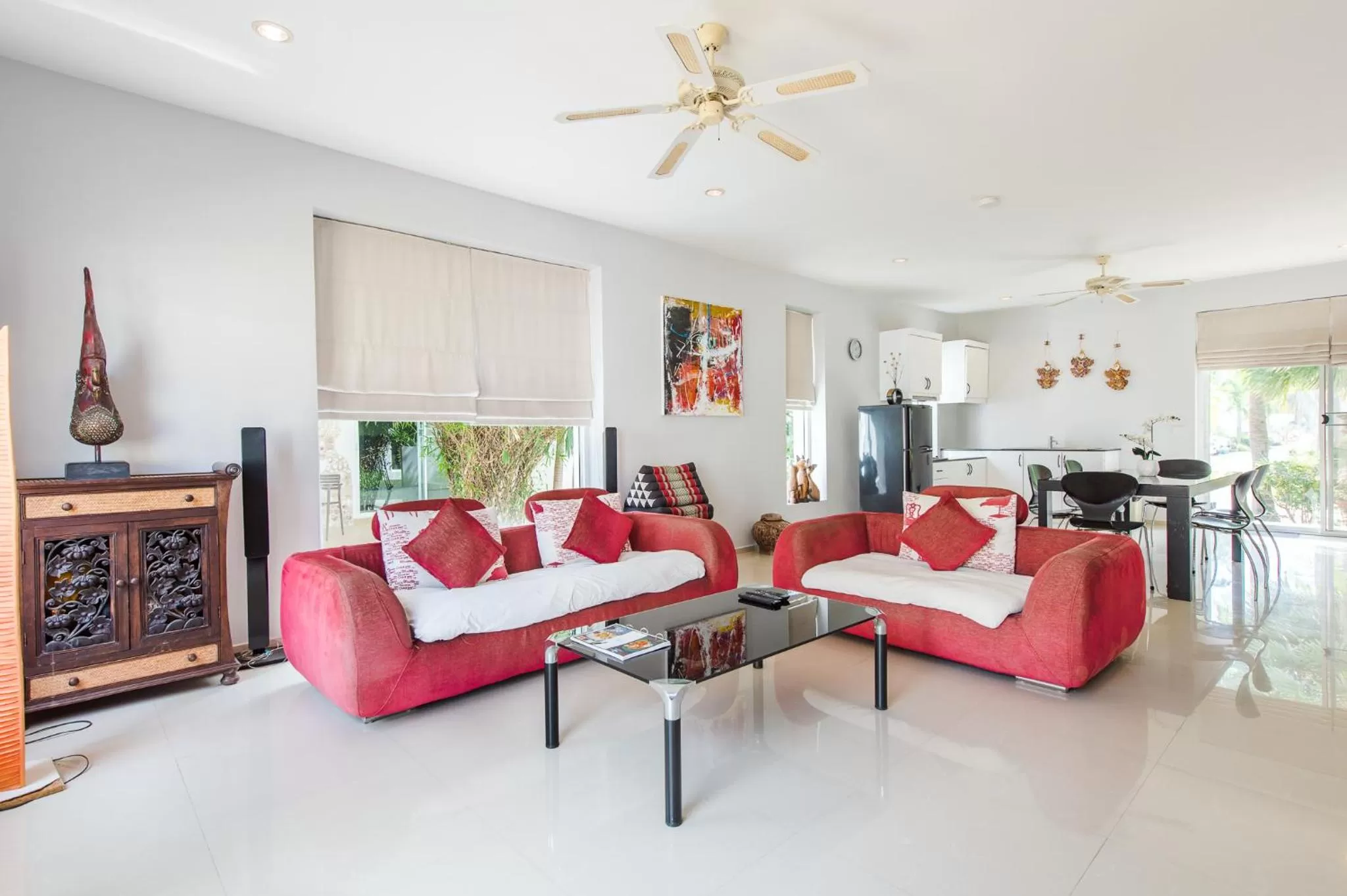 Living room in The Beach Village Resort